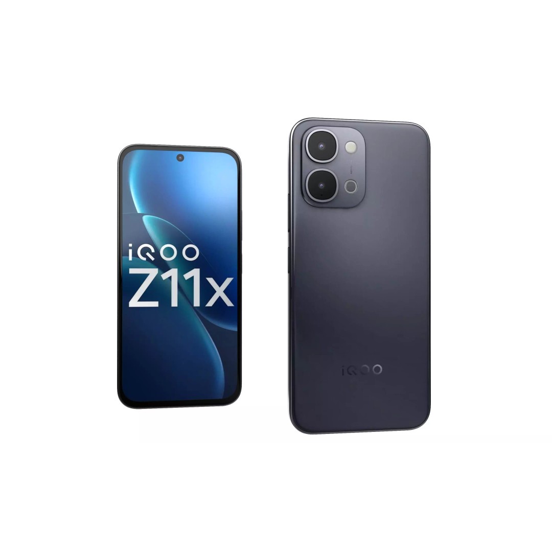 Vivo iQOO Z11x 5G Titan Black 3D Model – High Poly PBR Asset, FBX - View 2