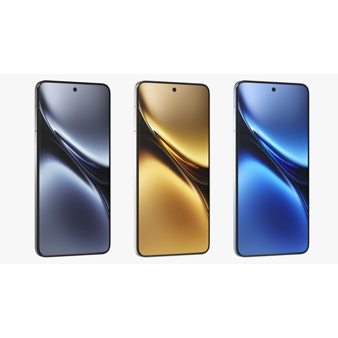 Vivo X200 Pro 3D Model – High Poly PBR Smartphone, FBX & OBJ - View 3