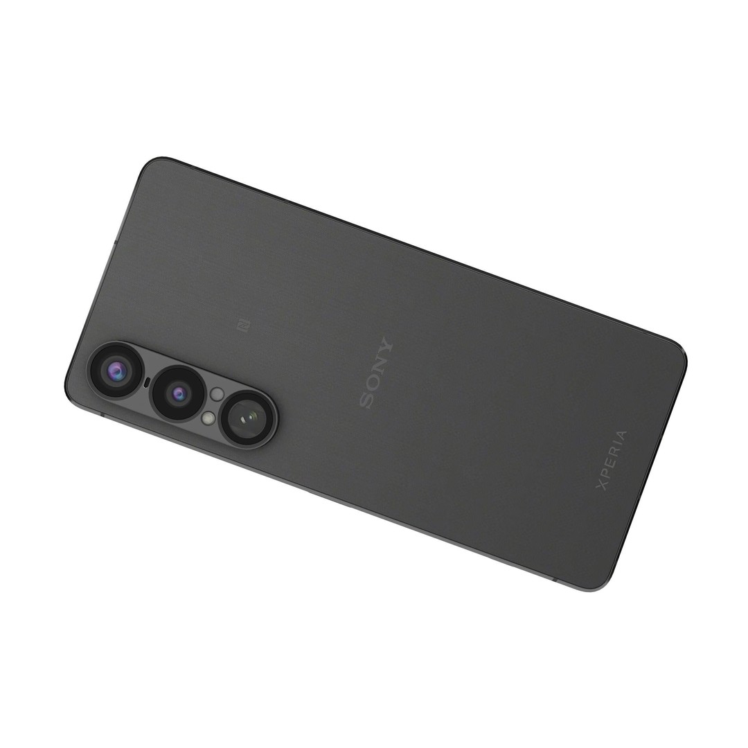 Sony Xperia 1 VII Slate Black 3D Model – High Poly PBR Asset, FBX - View 12