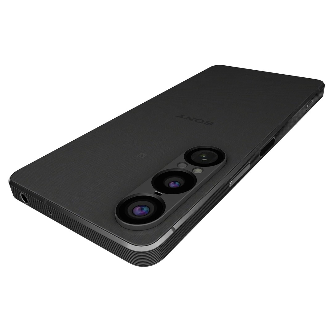 Sony Xperia 1 VII Slate Black 3D Model – High Poly PBR Asset, FBX - View 17
