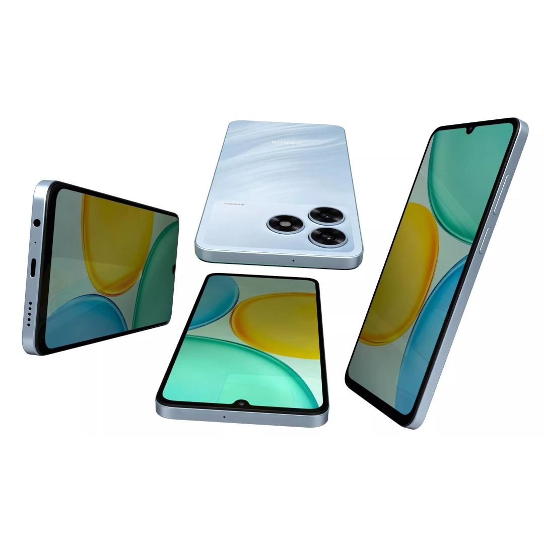 Honor X5d Blue 3D Model – High Poly Mobile Phone with Textures - View 15