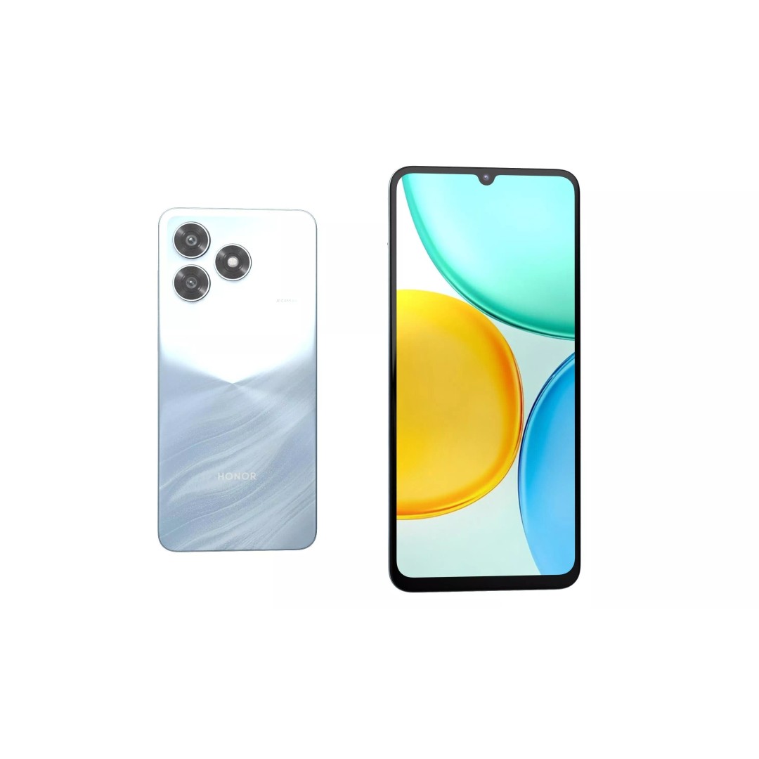 Honor X5d Blue 3D Model – High Poly Mobile Phone with Textures - View 3