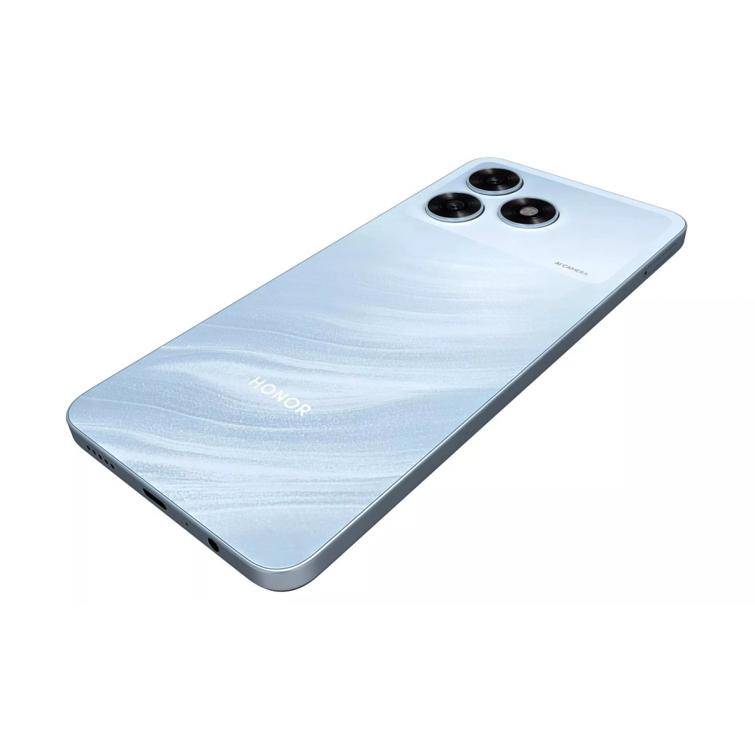 Honor X5d Blue 3D Model – High Poly Mobile Phone with Textures - View 9