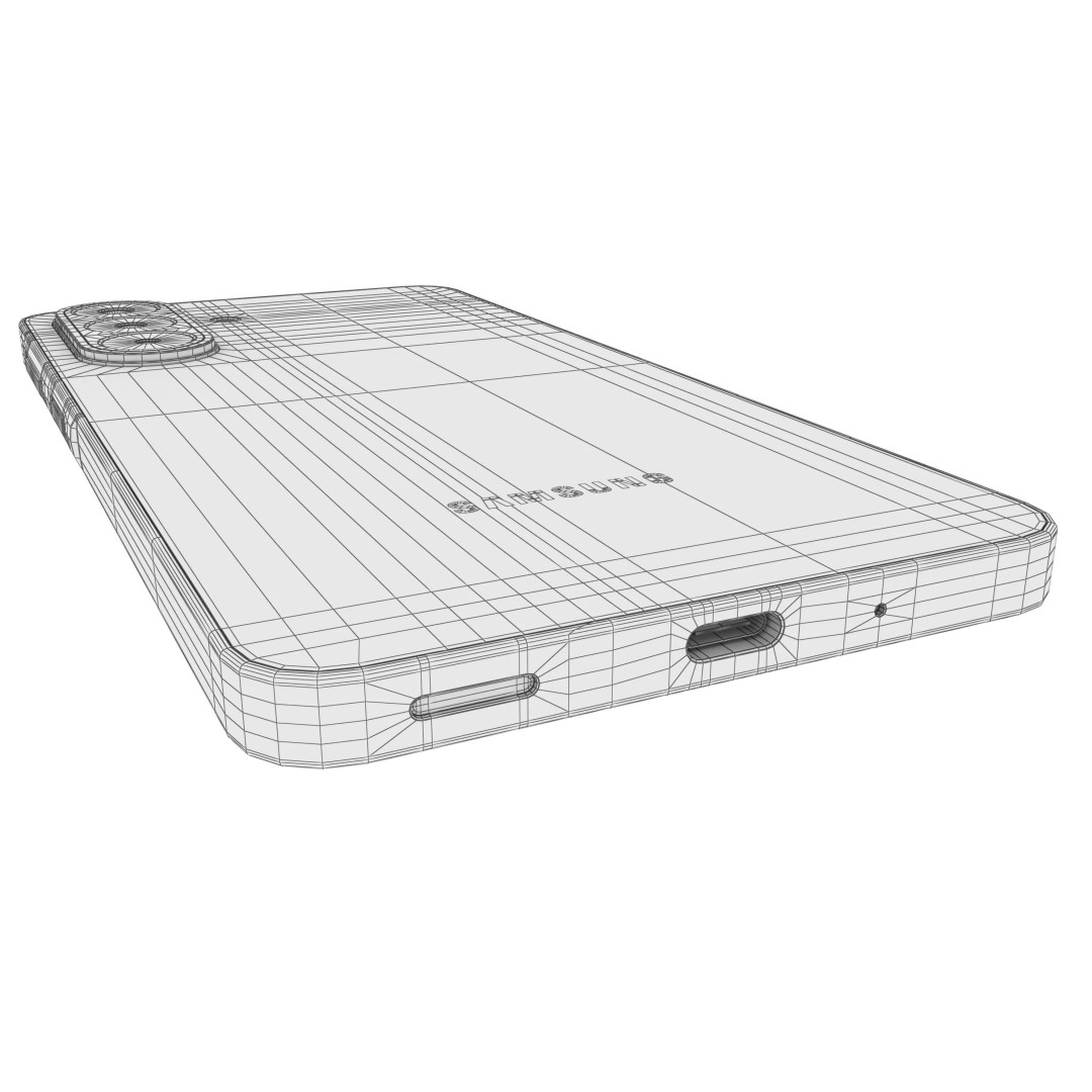 Samsung Galaxy F70 Pro Green 3D Model – High Poly Game Asset, 3DS Max