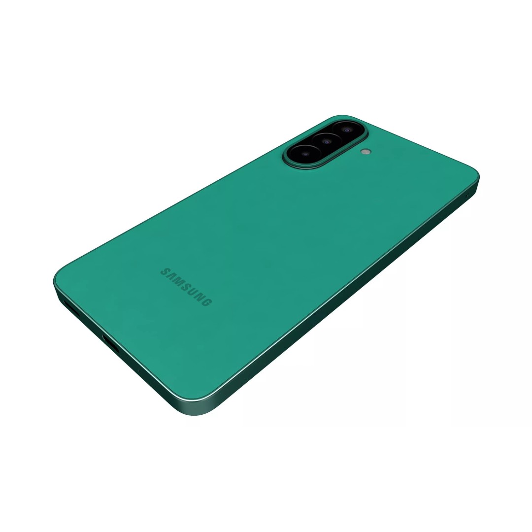 Samsung Galaxy F70 Pro Green 3D Model – High Poly Game Asset, 3DS Max - View 16