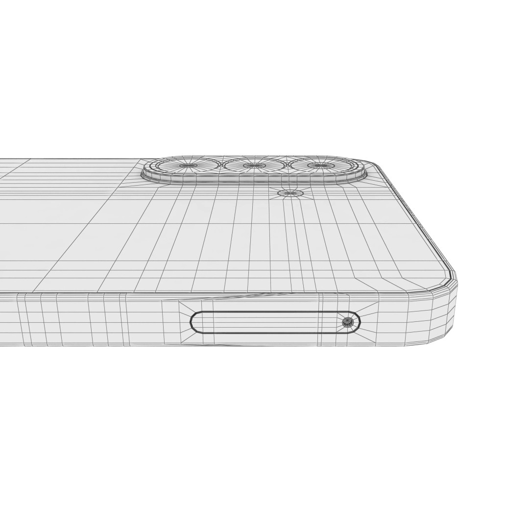 Samsung Galaxy F70 Pro Green 3D Model – High Poly Game Asset, 3DS Max - View 21