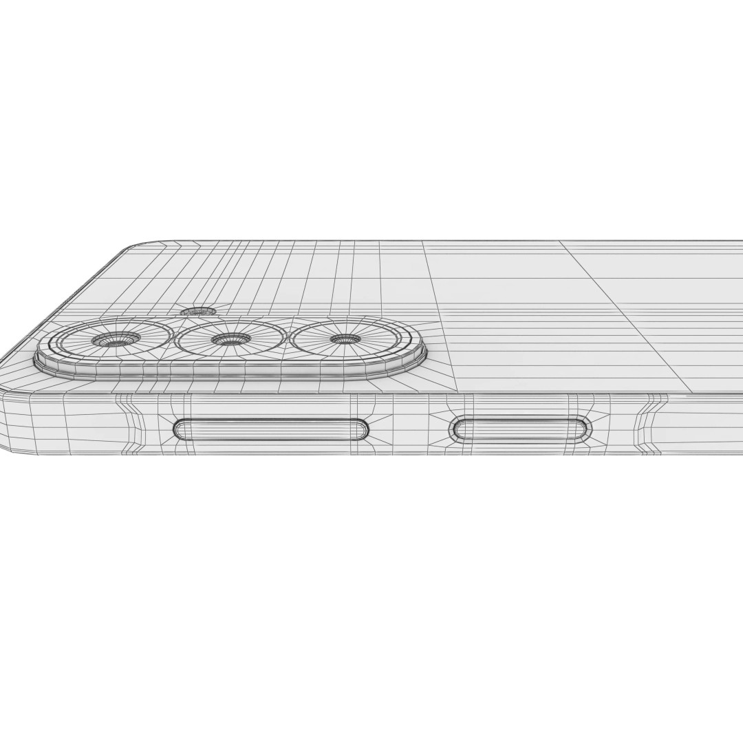 Samsung Galaxy F70 Pro Green 3D Model – High Poly Game Asset, 3DS Max - View 26