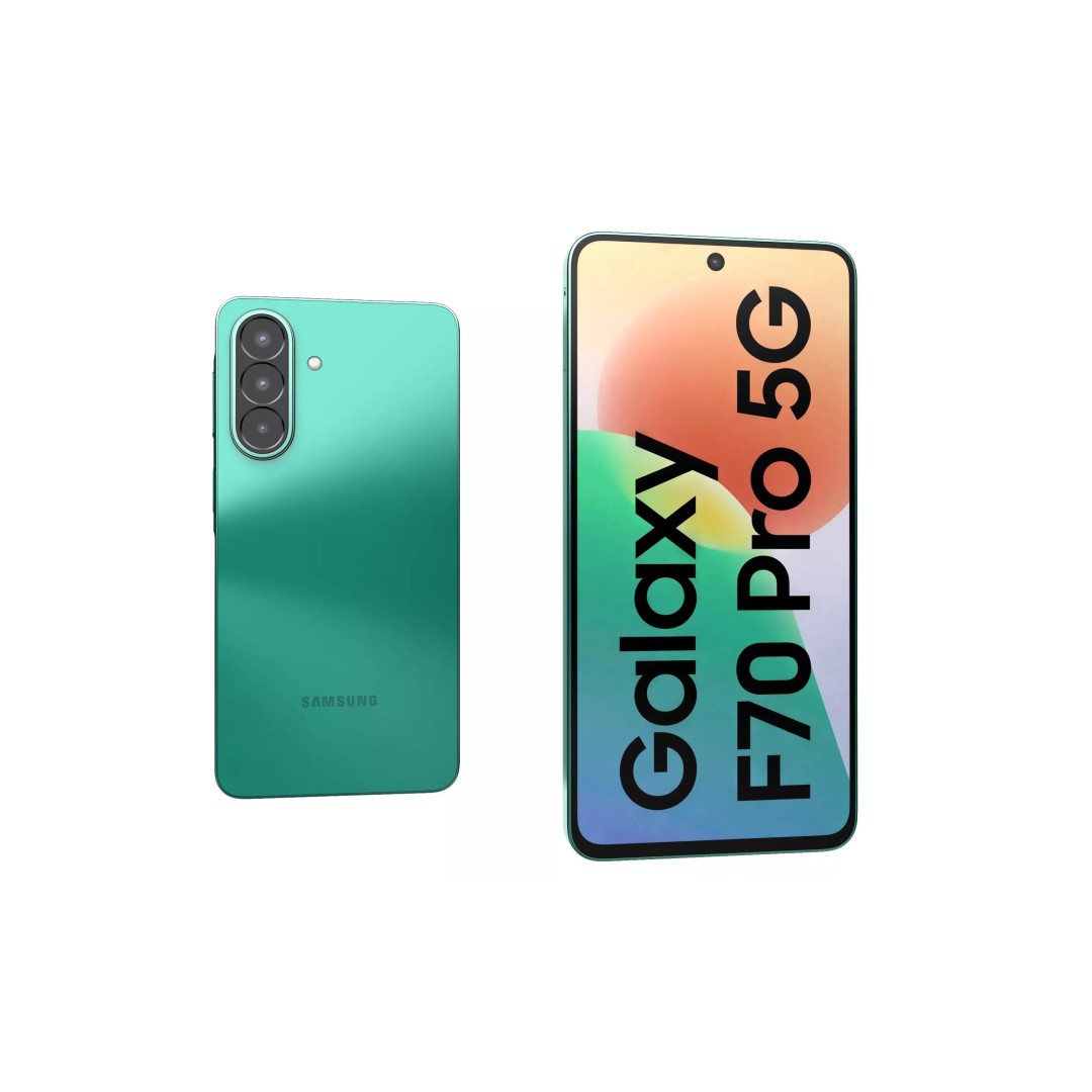 Samsung Galaxy F70 Pro Green 3D Model – High Poly Game Asset, 3DS Max - View 6