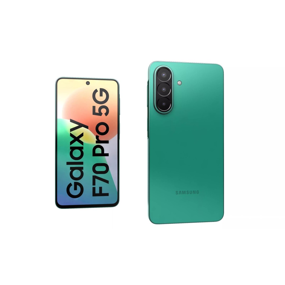 Samsung Galaxy F70 Pro Green 3D Model – High Poly Game Asset, 3DS Max - View 7