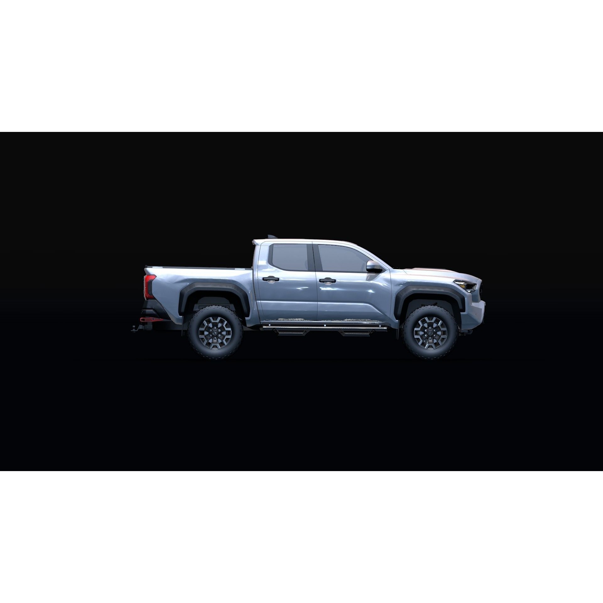 2024 Toyota Tacoma - Low-Poly Game-Ready 3D Model - View 10
