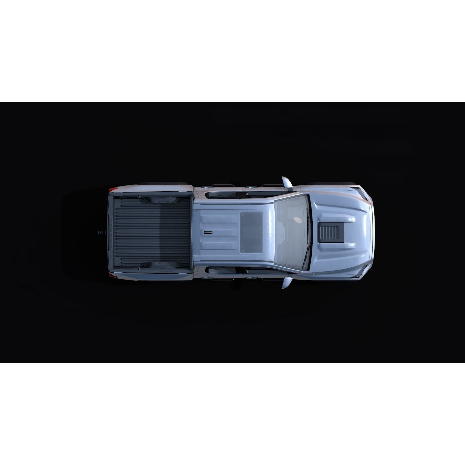 2024 Toyota Tacoma - Low-Poly Game-Ready 3D Model - View 11