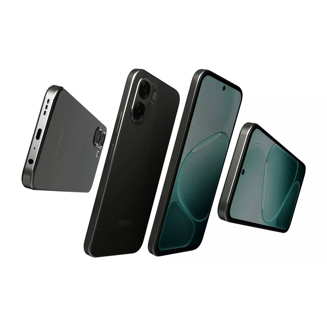 OPPO A6v Black 3D Model – High Poly with PBR Textures, FBX - View 10