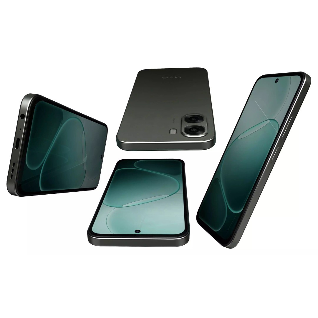 OPPO A6v Black 3D Model – High Poly with PBR Textures, FBX - View 14