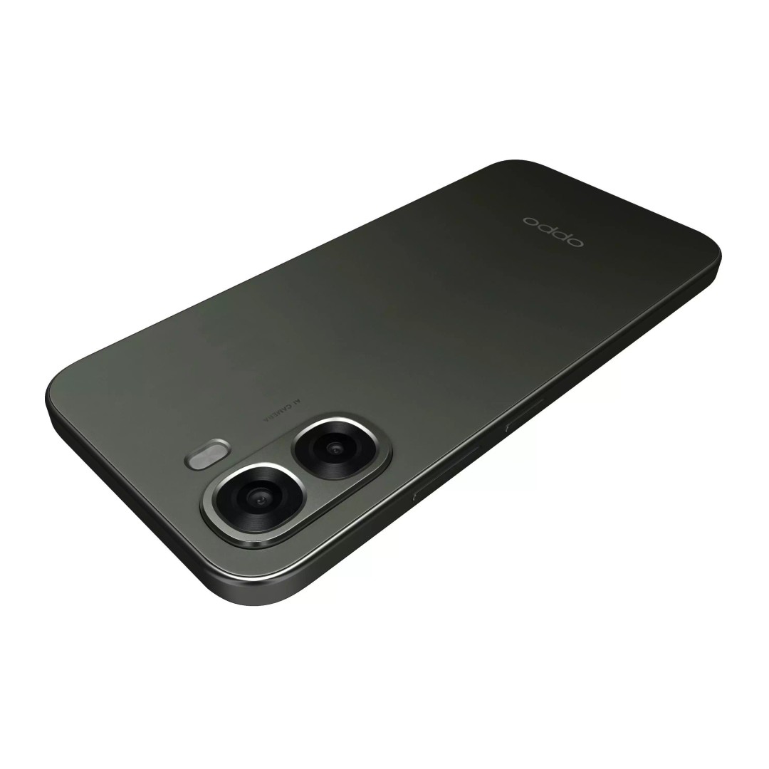OPPO A6v Black 3D Model – High Poly with PBR Textures, FBX - View 7