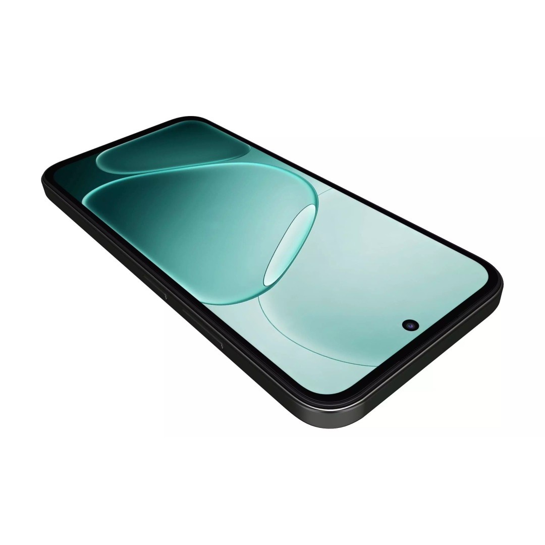 OPPO A6v Black 3D Model – High Poly with PBR Textures, FBX - View 9