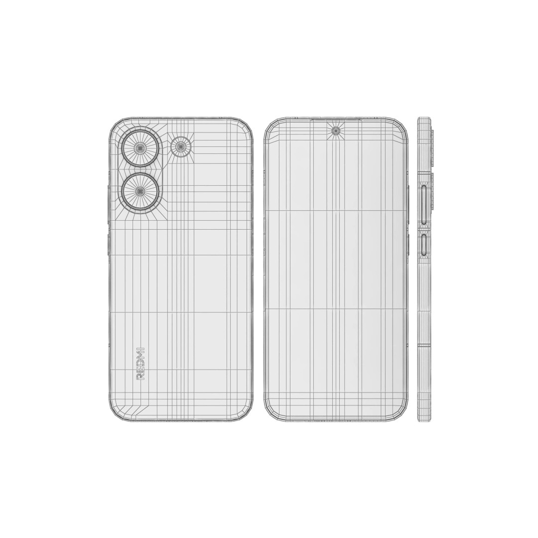 Xiaomi REDMI Turbo 5 3D Model – High Poly Phone Asset, 3DS Max - View 15