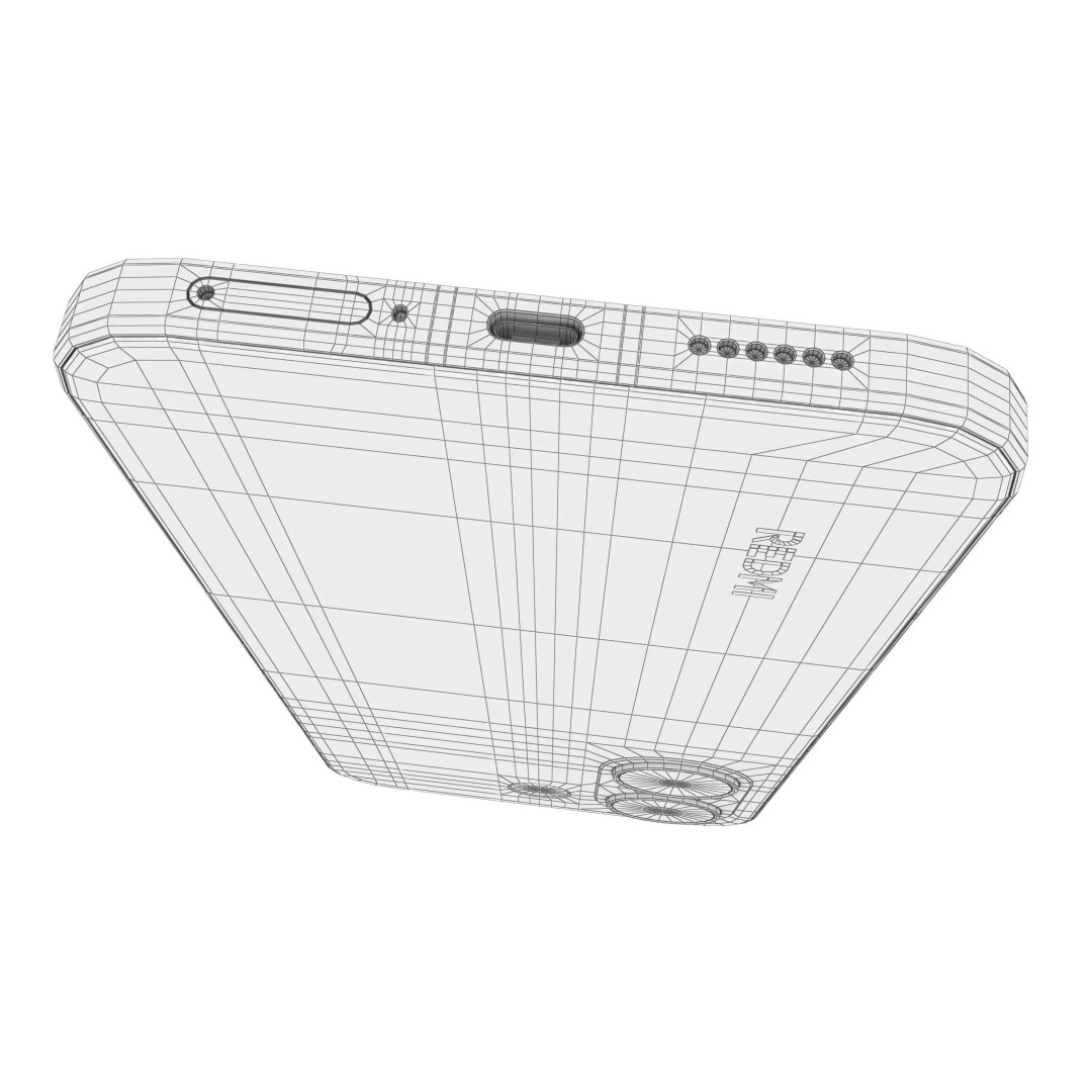 Xiaomi REDMI Turbo 5 3D Model – High Poly Phone Asset, 3DS Max - View 20
