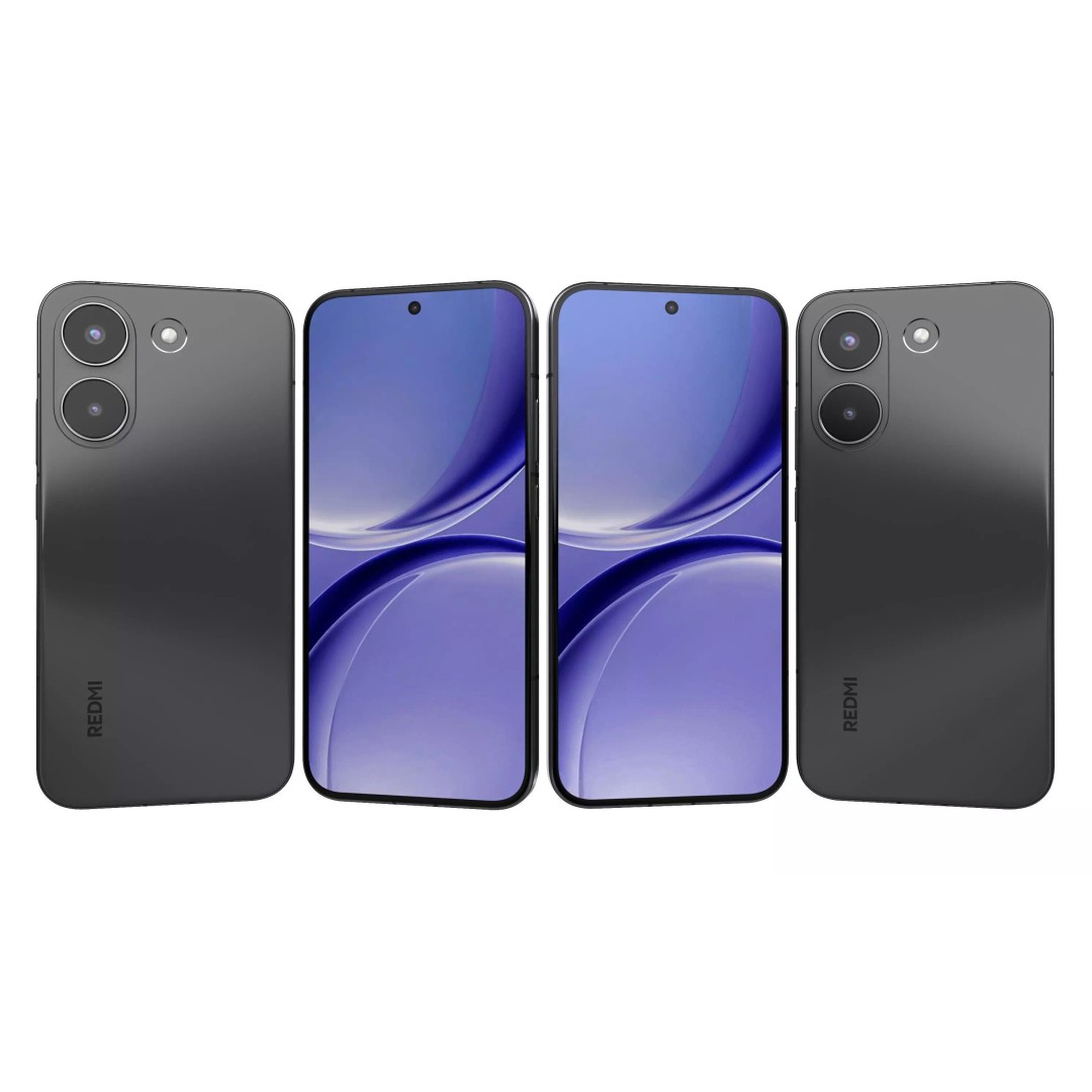 Xiaomi REDMI Turbo 5 3D Model – High Poly Phone Asset, 3DS Max - View 3