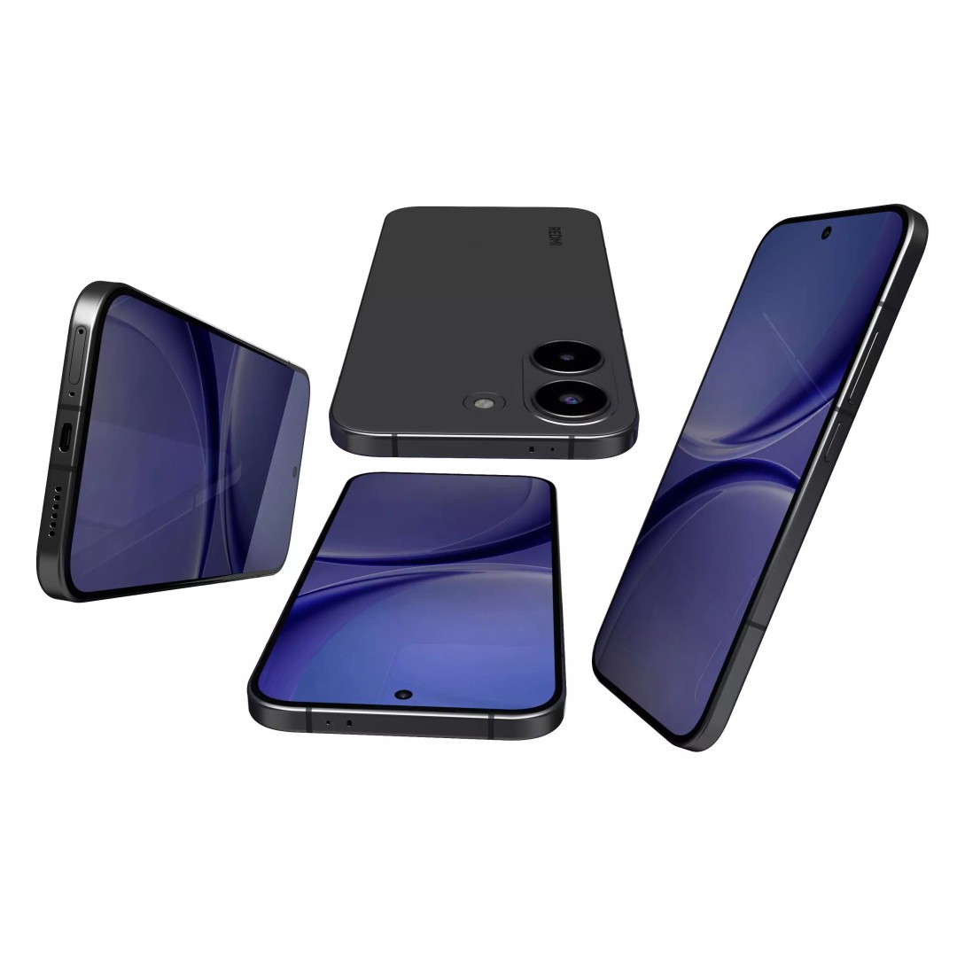 Xiaomi REDMI Turbo 5 3D Model – High Poly Phone Asset, 3DS Max - View 9