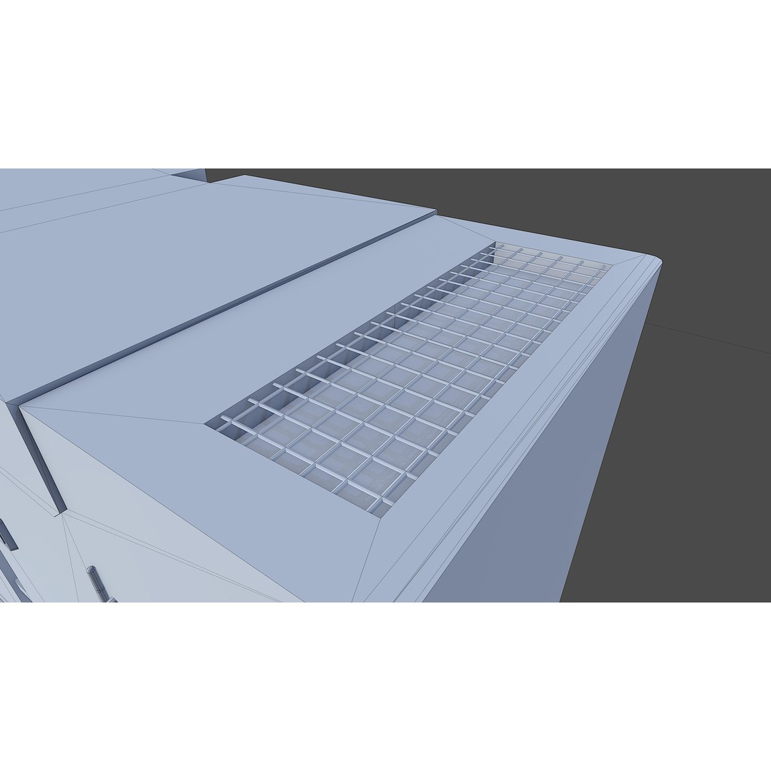 Diesel Generator 3D Model – Low Poly Game Asset, FBX, PBR Textures - View 18
