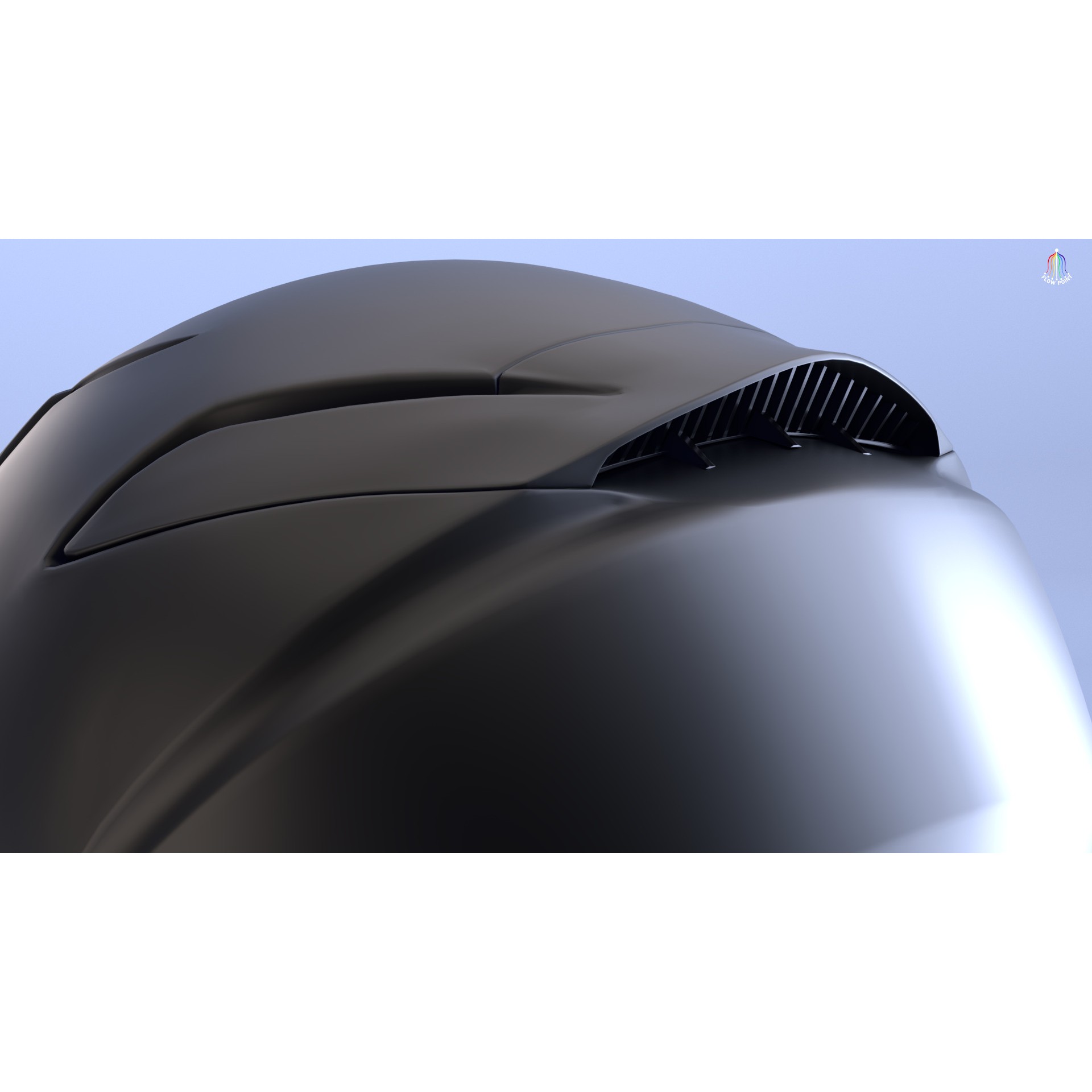 Shoei NXR2 Helmet - High-Detail Game-Ready 3D Model - View 19