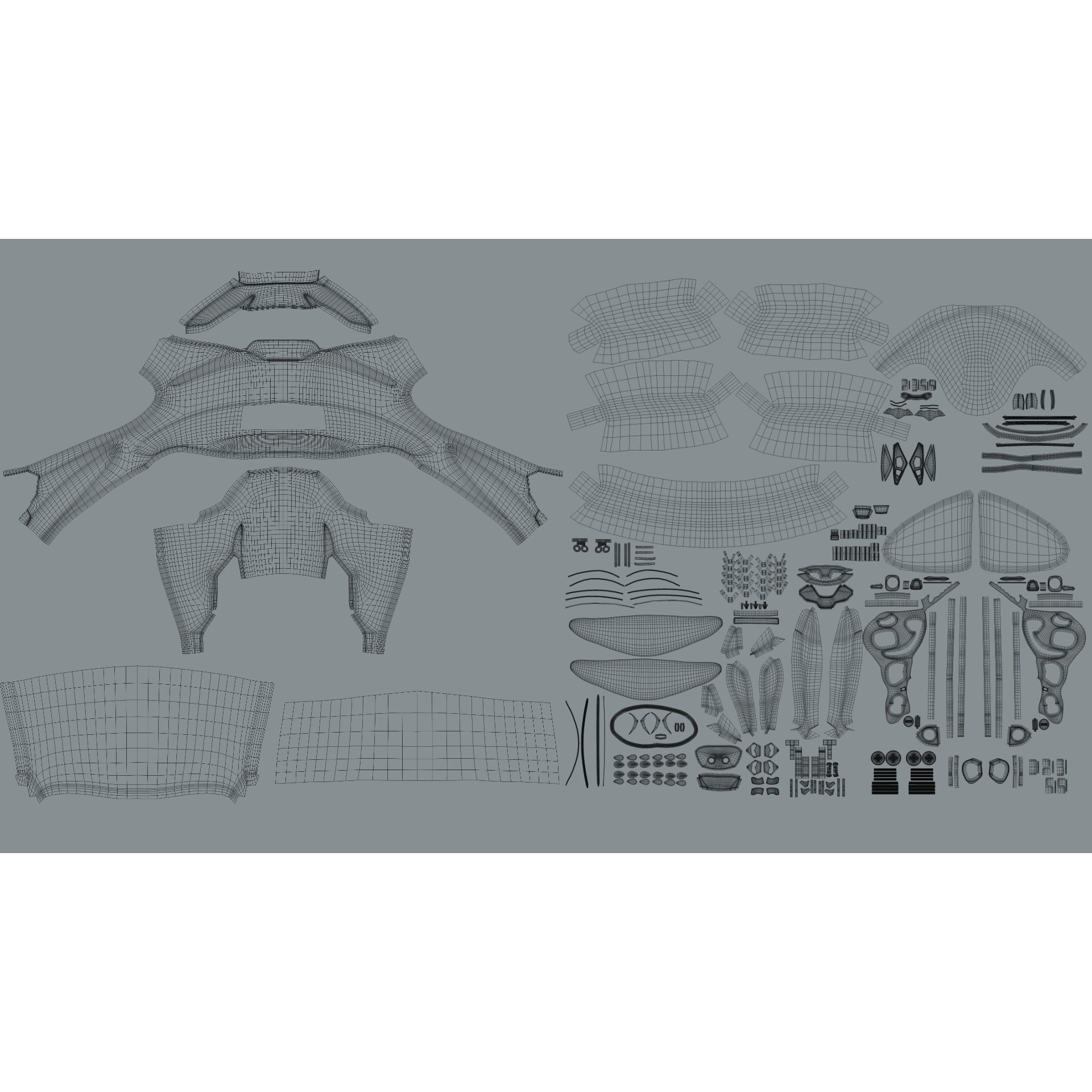 Shoei NXR2 Helmet - High-Detail Game-Ready 3D Model - View 34