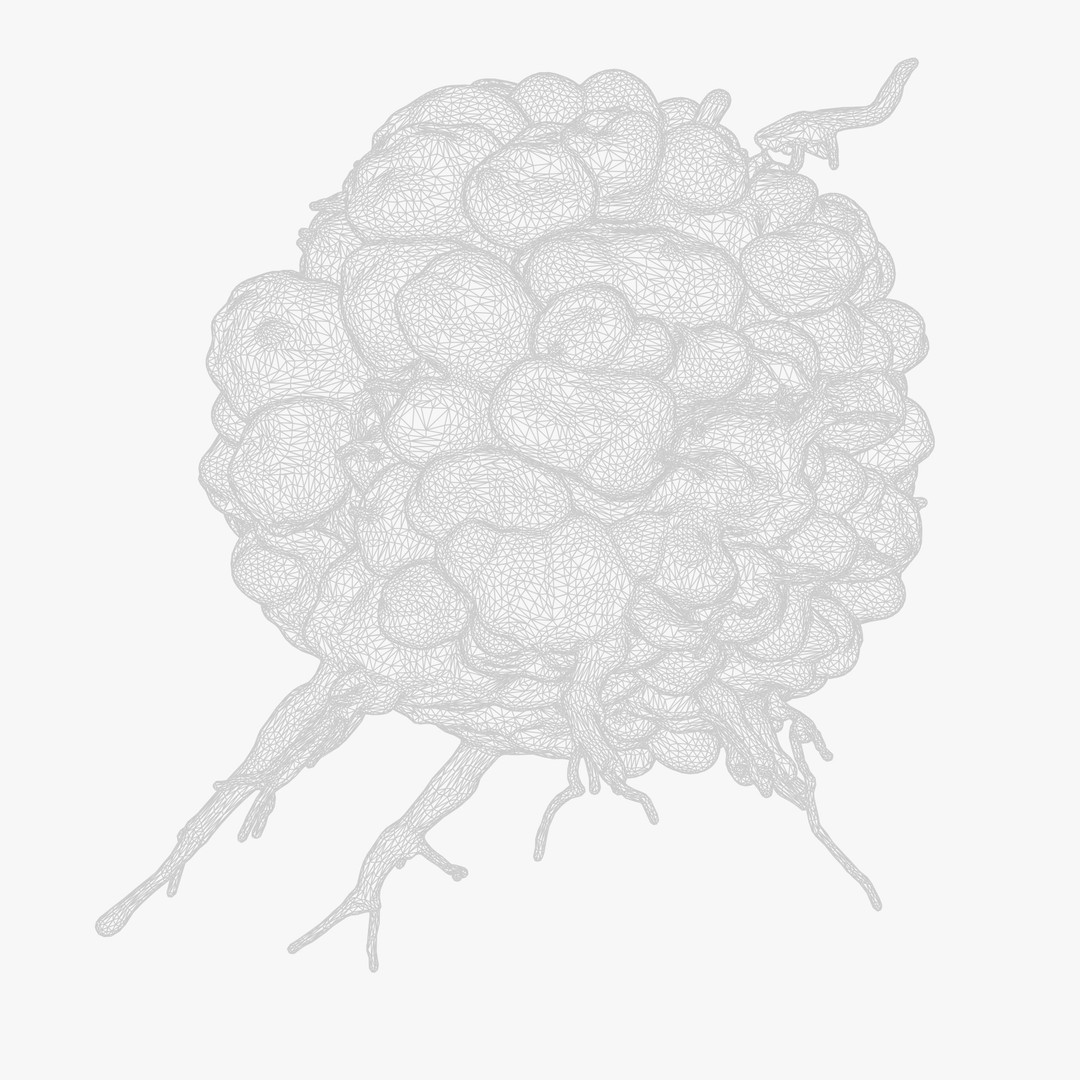 Cancer Cell Tumor 3D Model – High Poly PBR Asset for Education