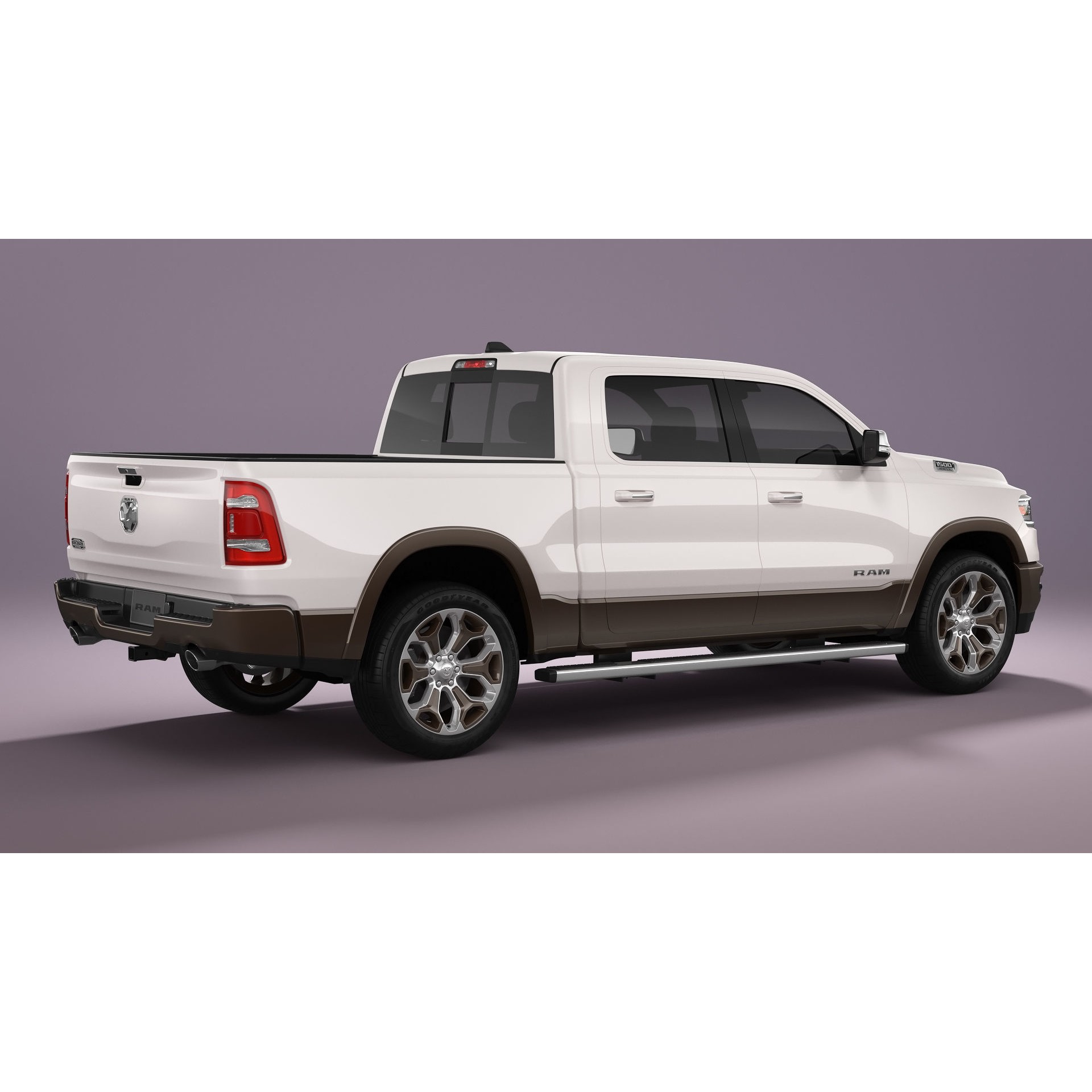 2023 Ram 1500 Limited Longhorn - Game-Ready 3D Model - View 12