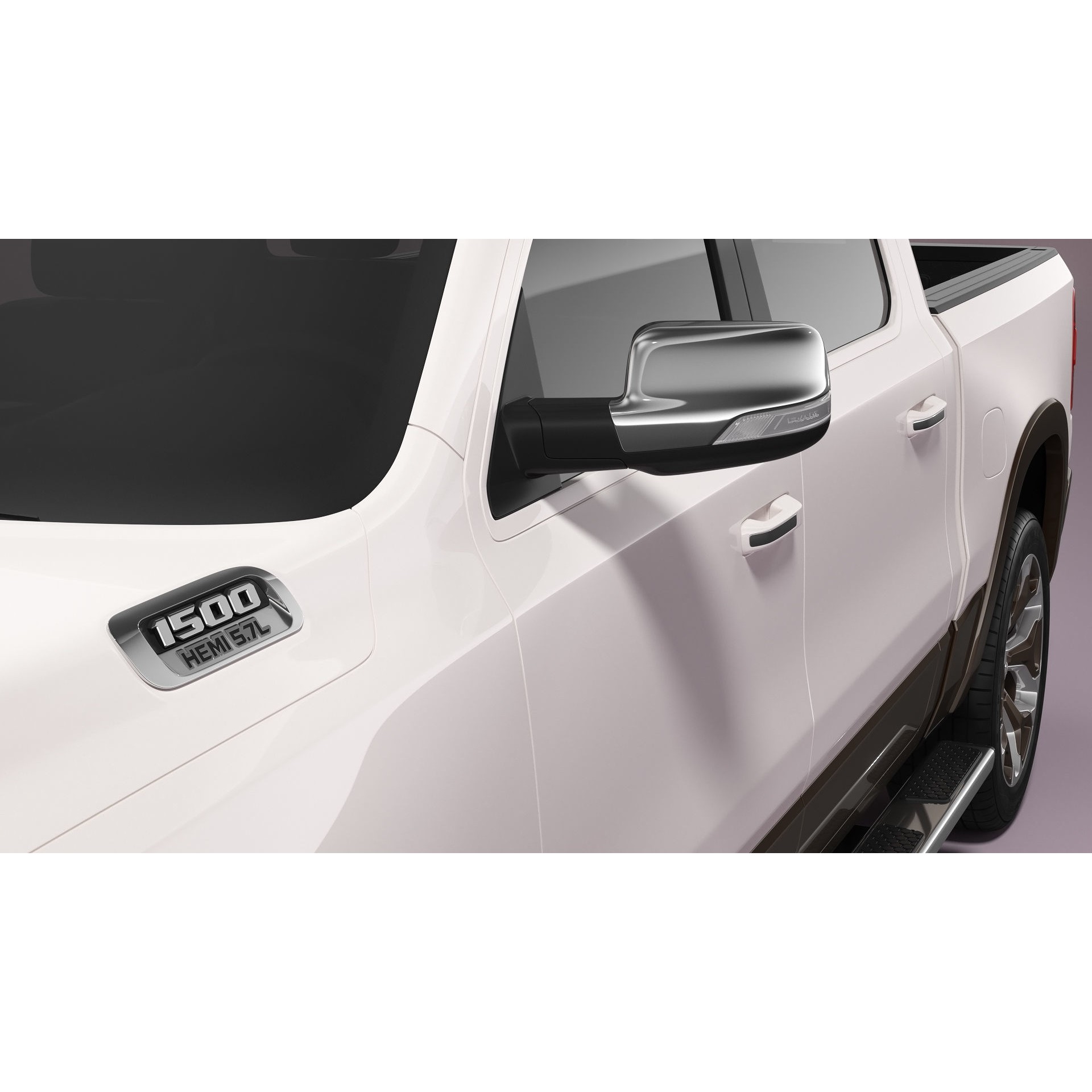 2023 Ram 1500 Limited Longhorn - Game-Ready 3D Model - View 14