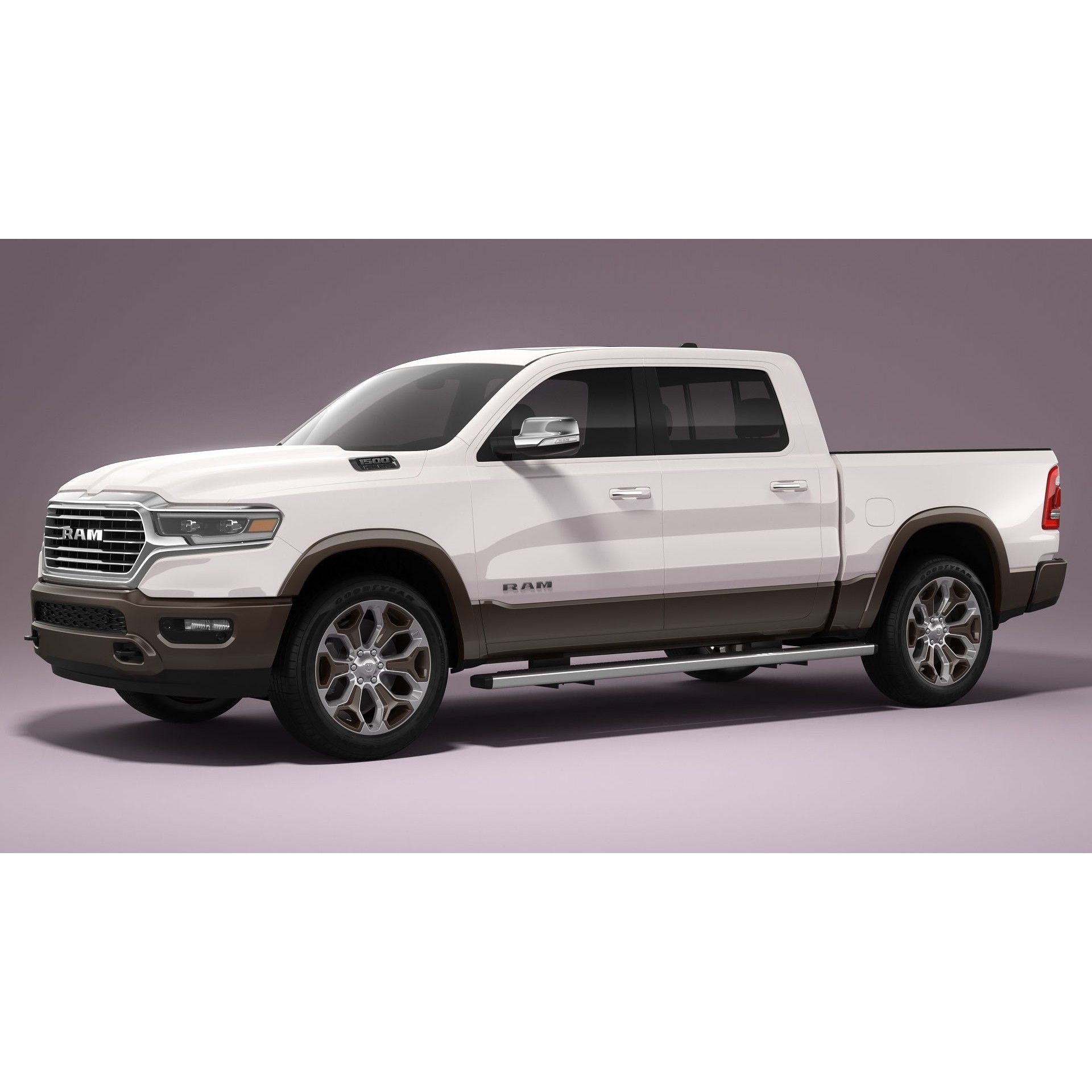 2023 Ram 1500 Limited Longhorn - Game-Ready 3D Model - View 19