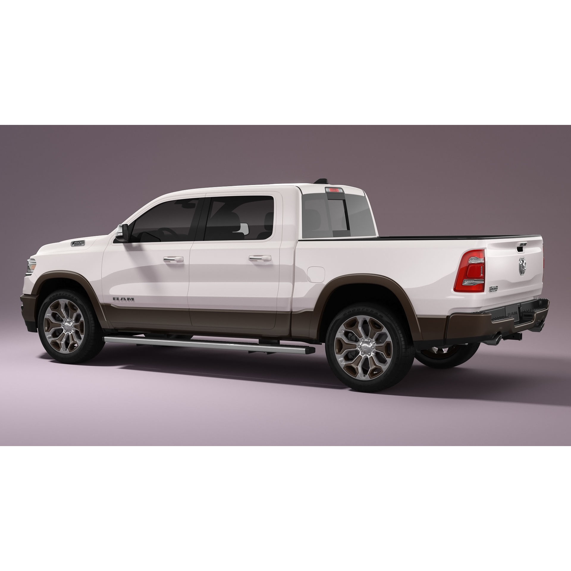 2023 Ram 1500 Limited Longhorn - Game-Ready 3D Model - View 21