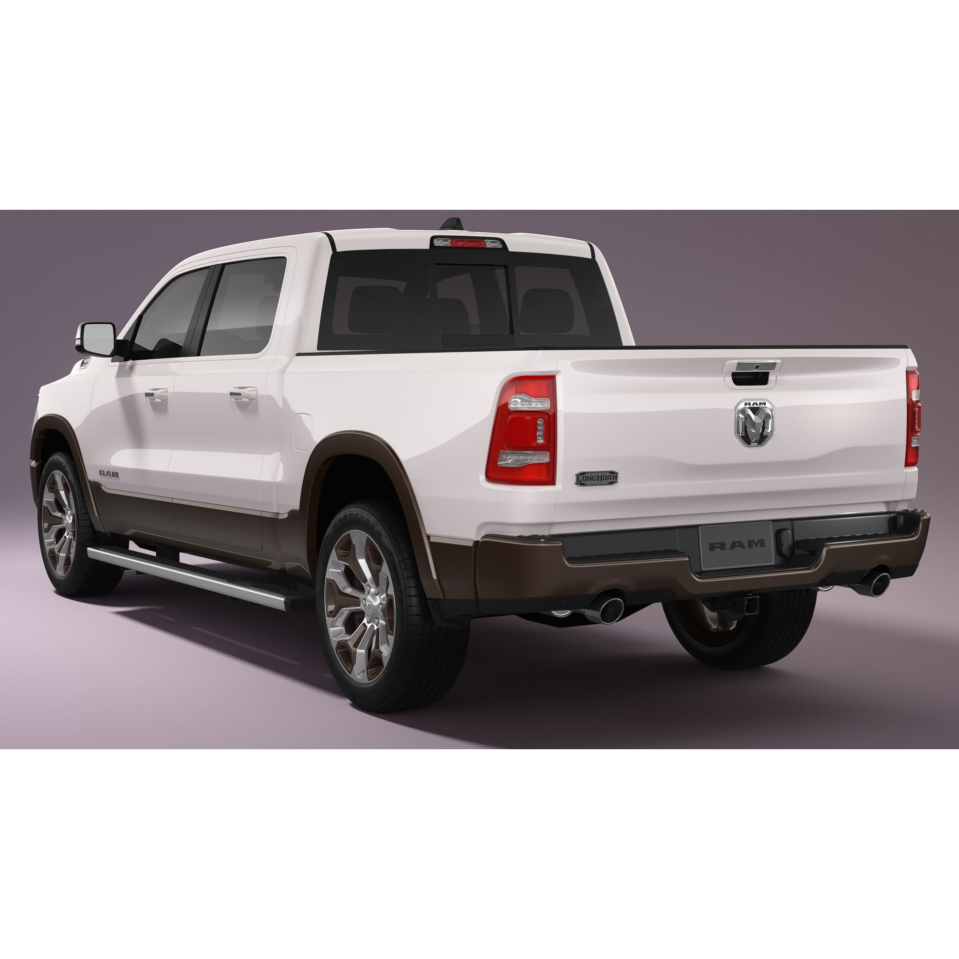 2023 Ram 1500 Limited Longhorn - Game-Ready 3D Model - View 22