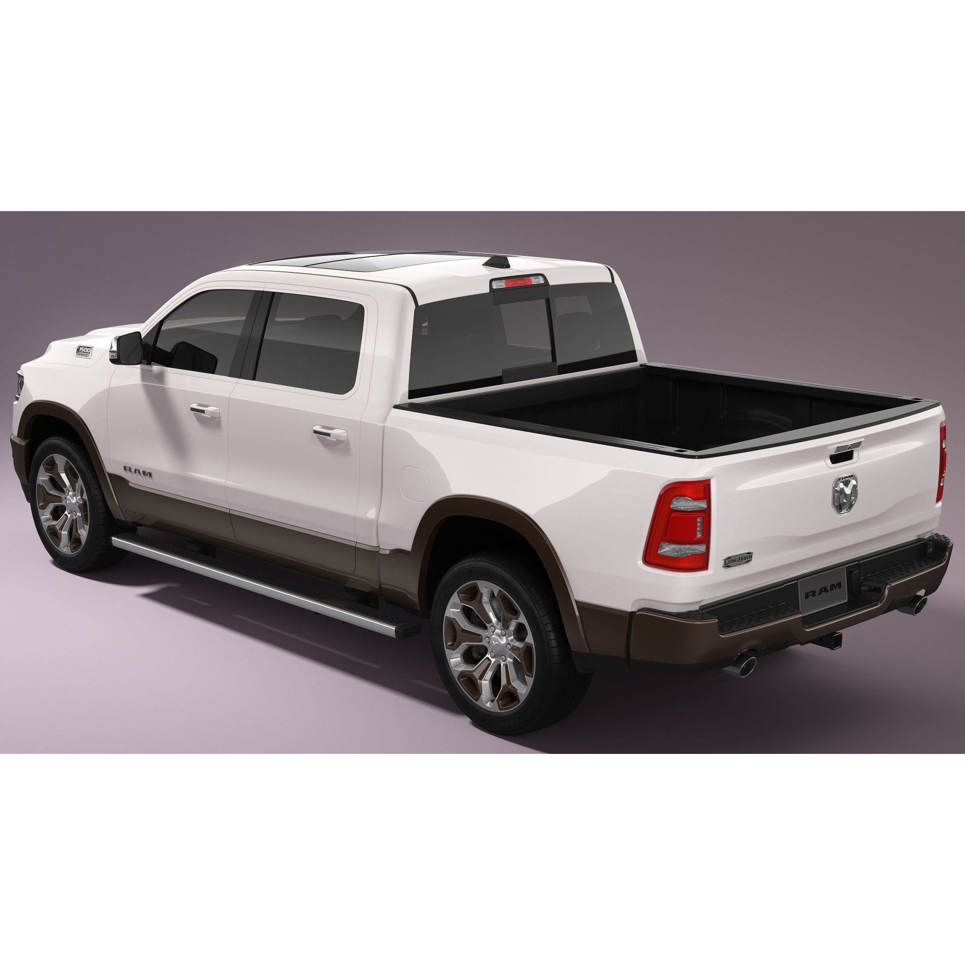 2023 Ram 1500 Limited Longhorn - Game-Ready 3D Model - View 5