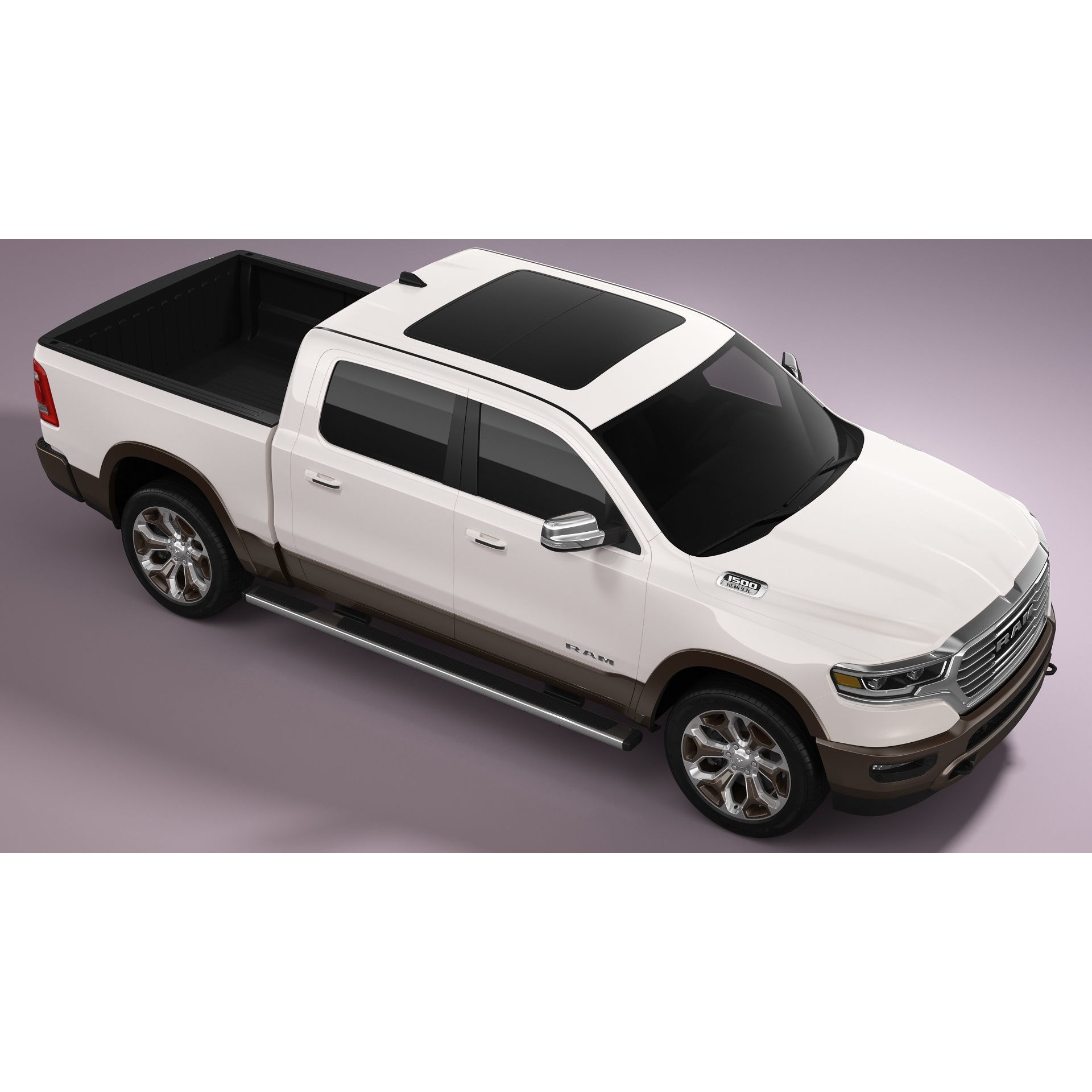 2023 Ram 1500 Limited Longhorn - Game-Ready 3D Model - View 8