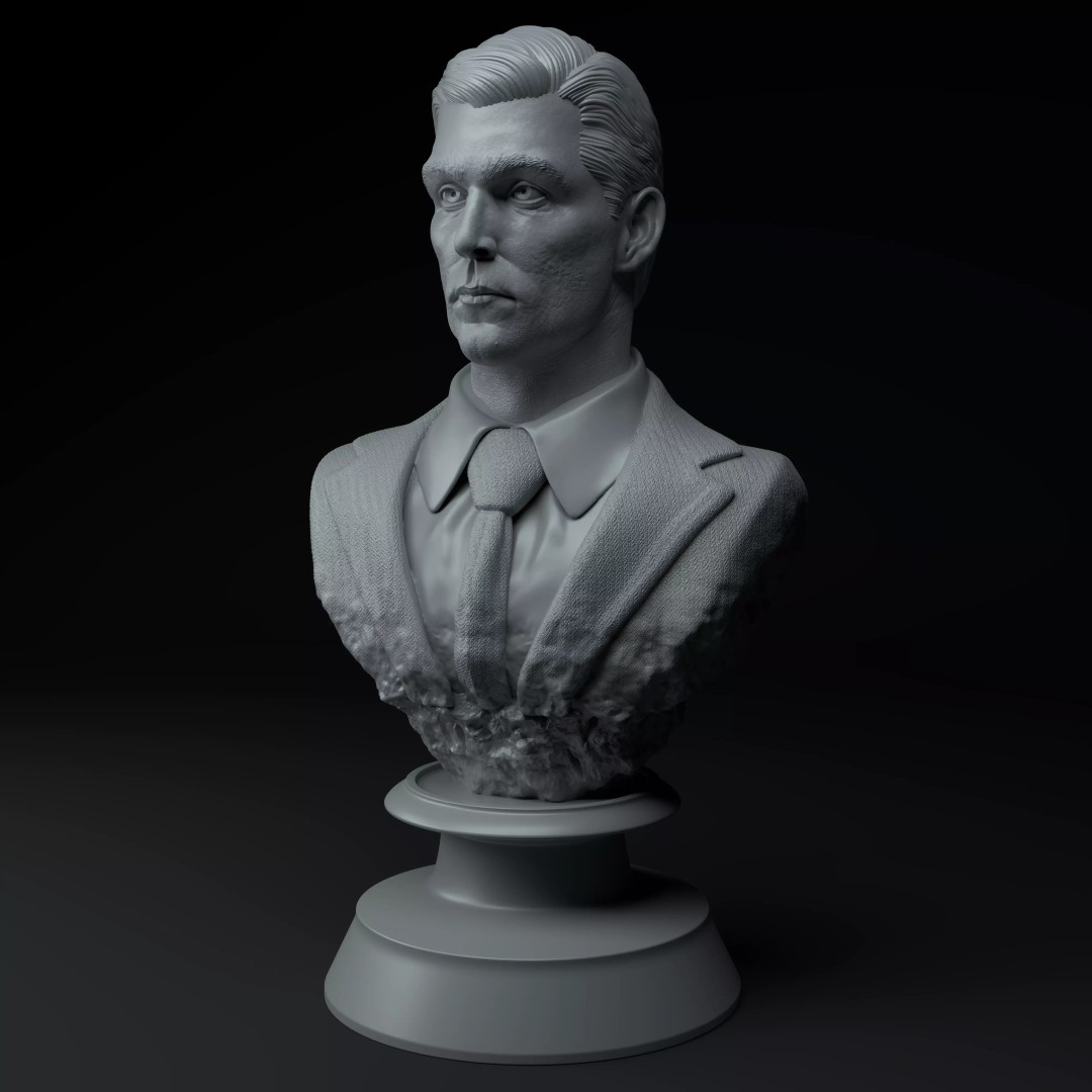 Ray Liotta Goodfellas 3D Model – Premium Bust STL for Printing - View 2