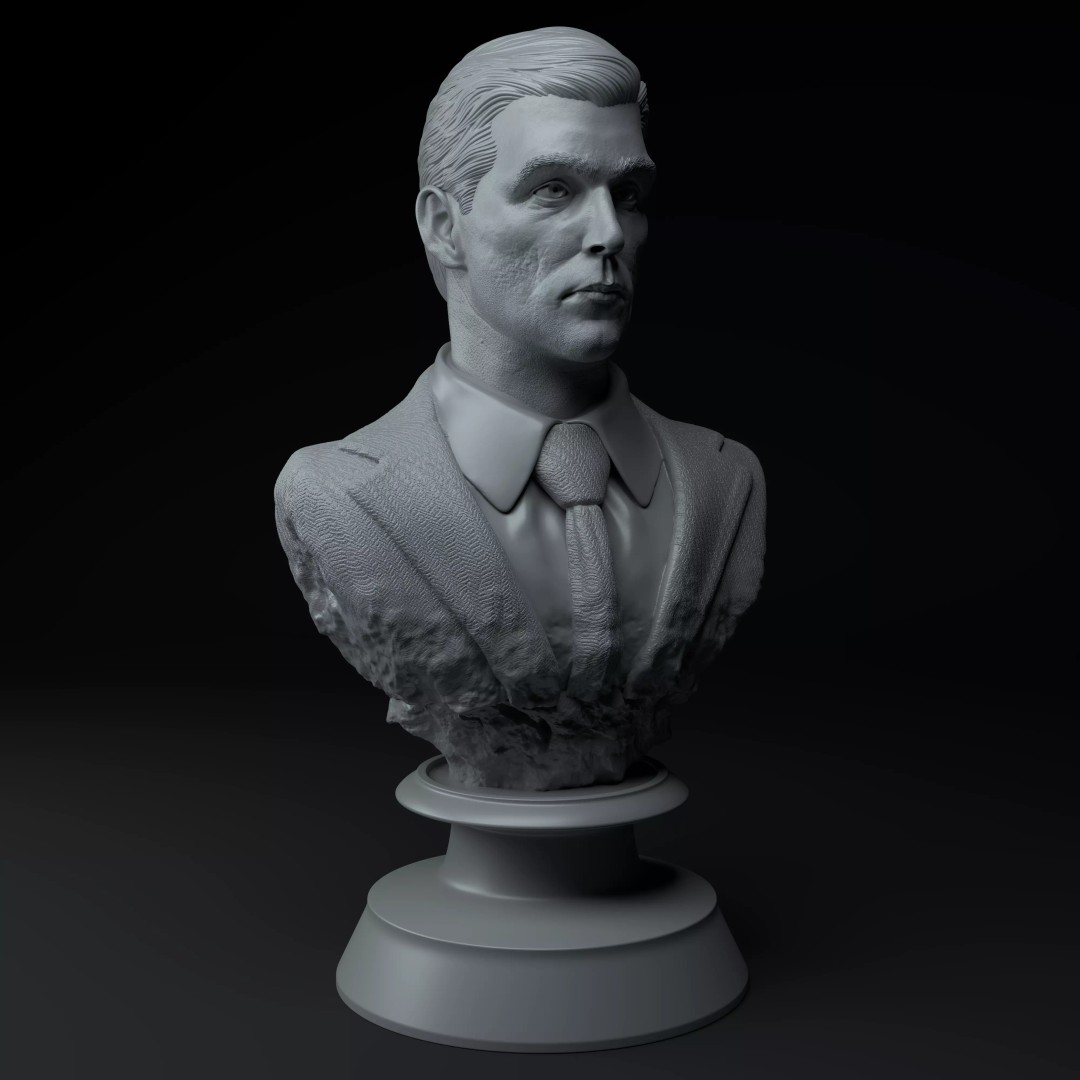 Ray Liotta Goodfellas 3D Model – Premium Bust STL for Printing - View 9
