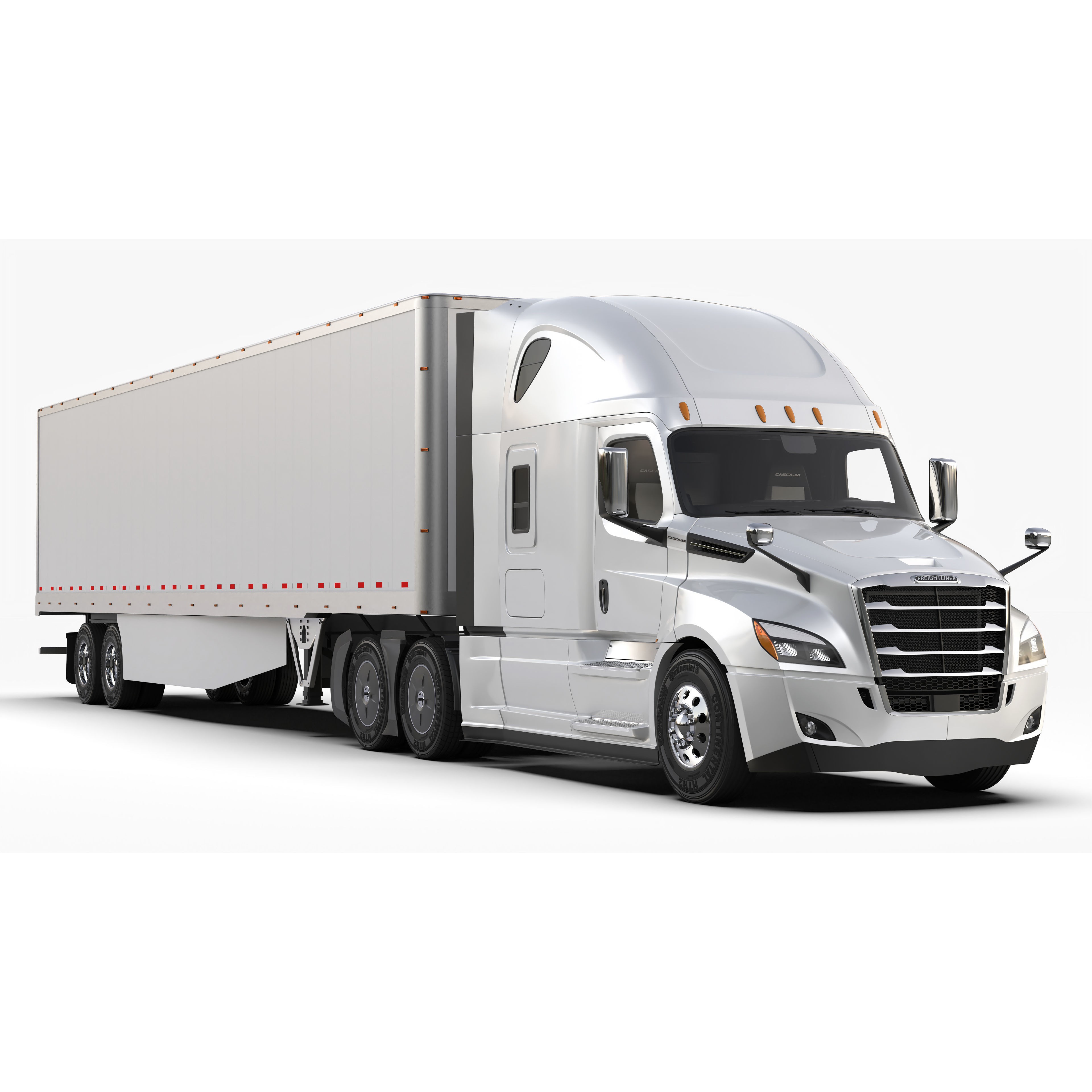 Freightliner Cascadia 2017 - Present HQ Interior 3D Model - View 13