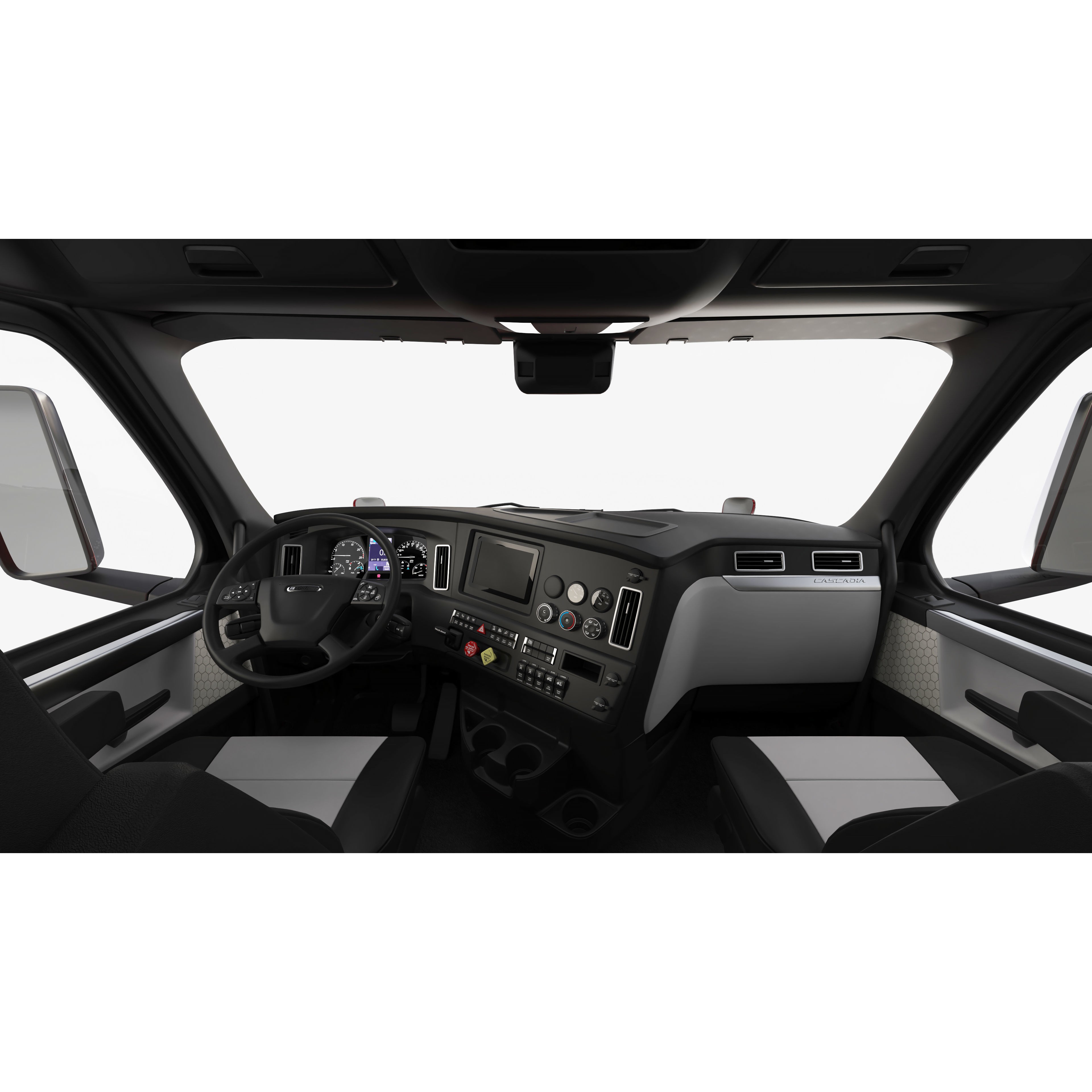 Freightliner Cascadia 2017 - Present HQ Interior 3D Model - View 14