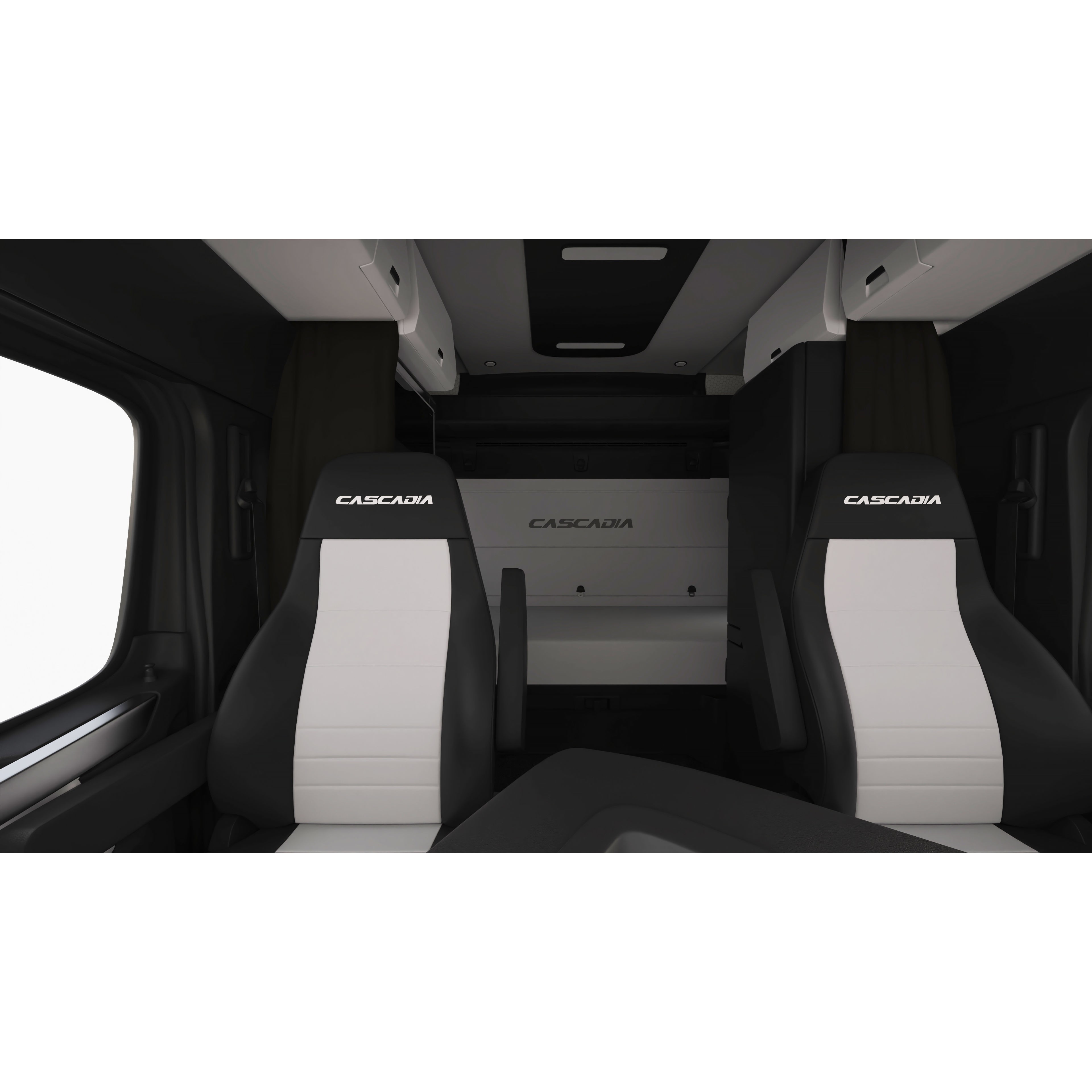 Freightliner Cascadia 2017 - Present HQ Interior 3D Model - View 17