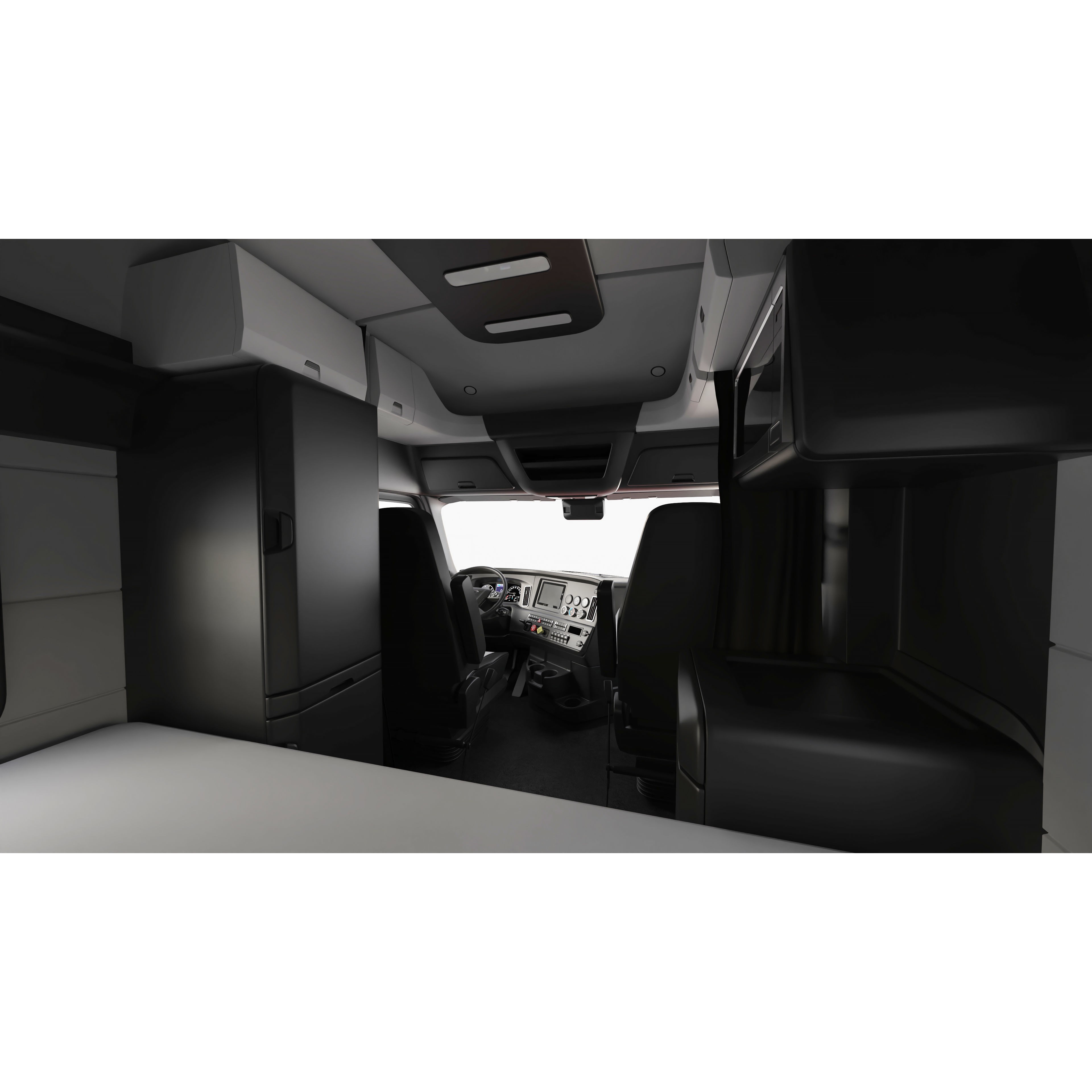 Freightliner Cascadia 2017 - Present HQ Interior 3D Model - View 18