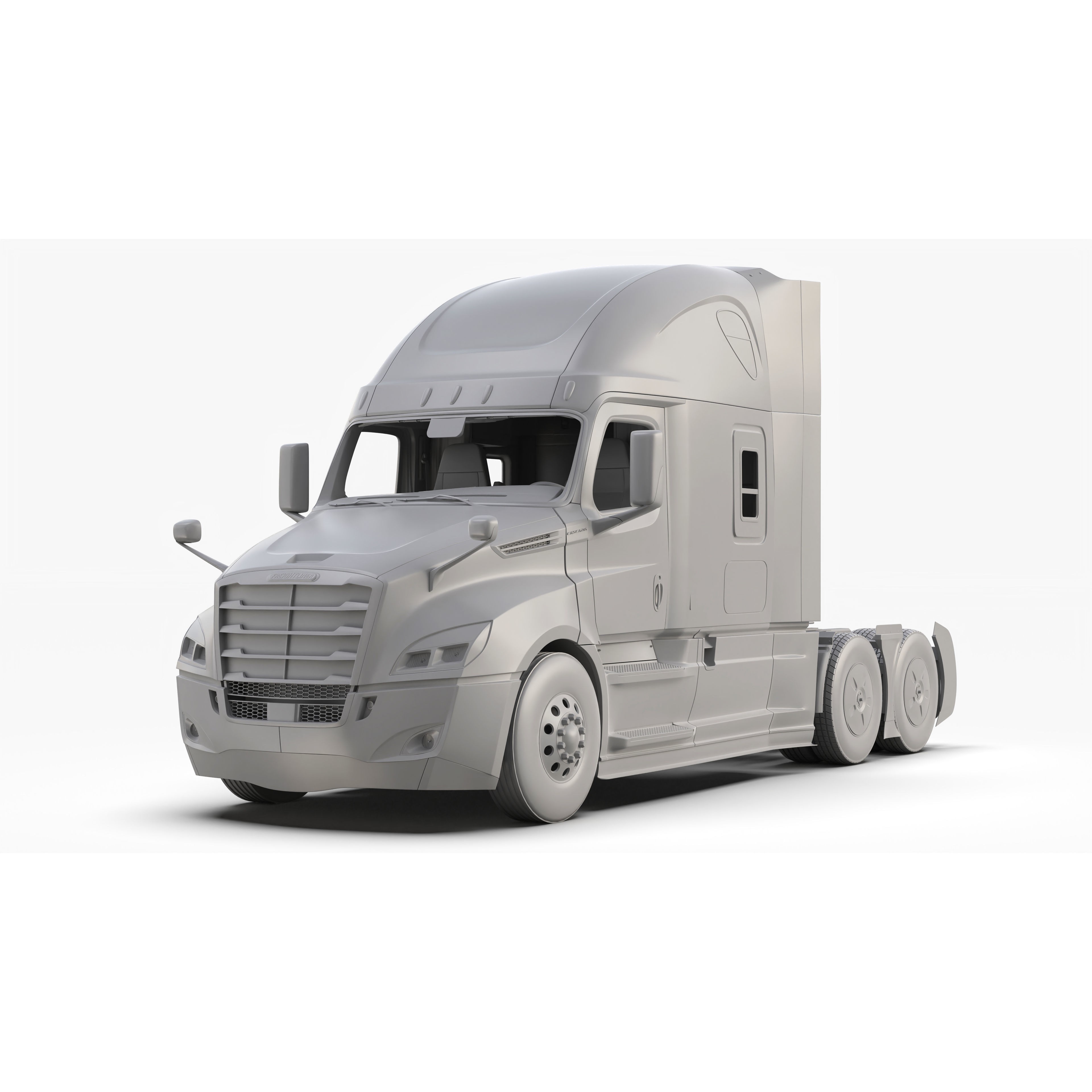 Freightliner Cascadia 2017 - Present HQ Interior 3D Model - View 20