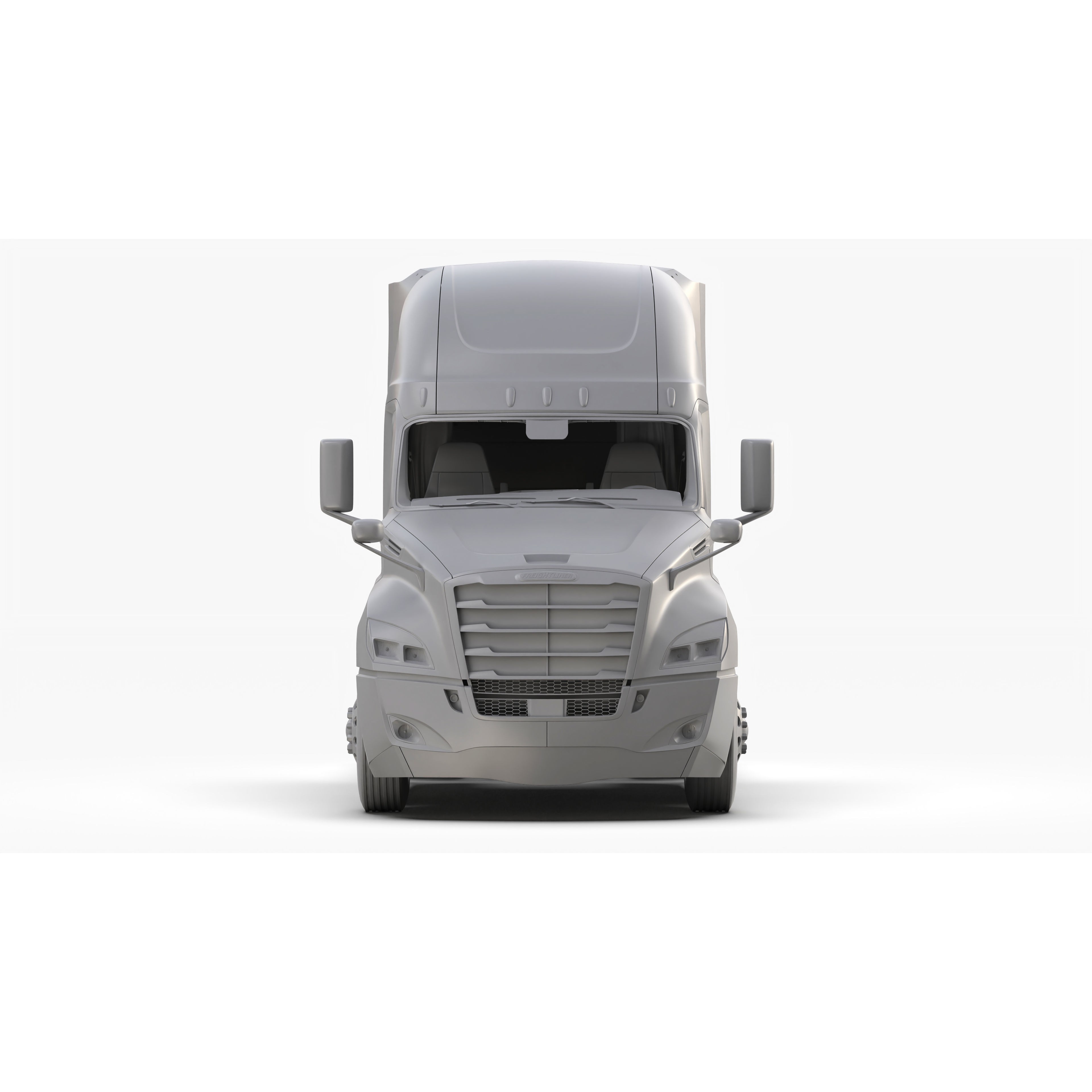 Freightliner Cascadia 2017 - Present HQ Interior 3D Model - View 24
