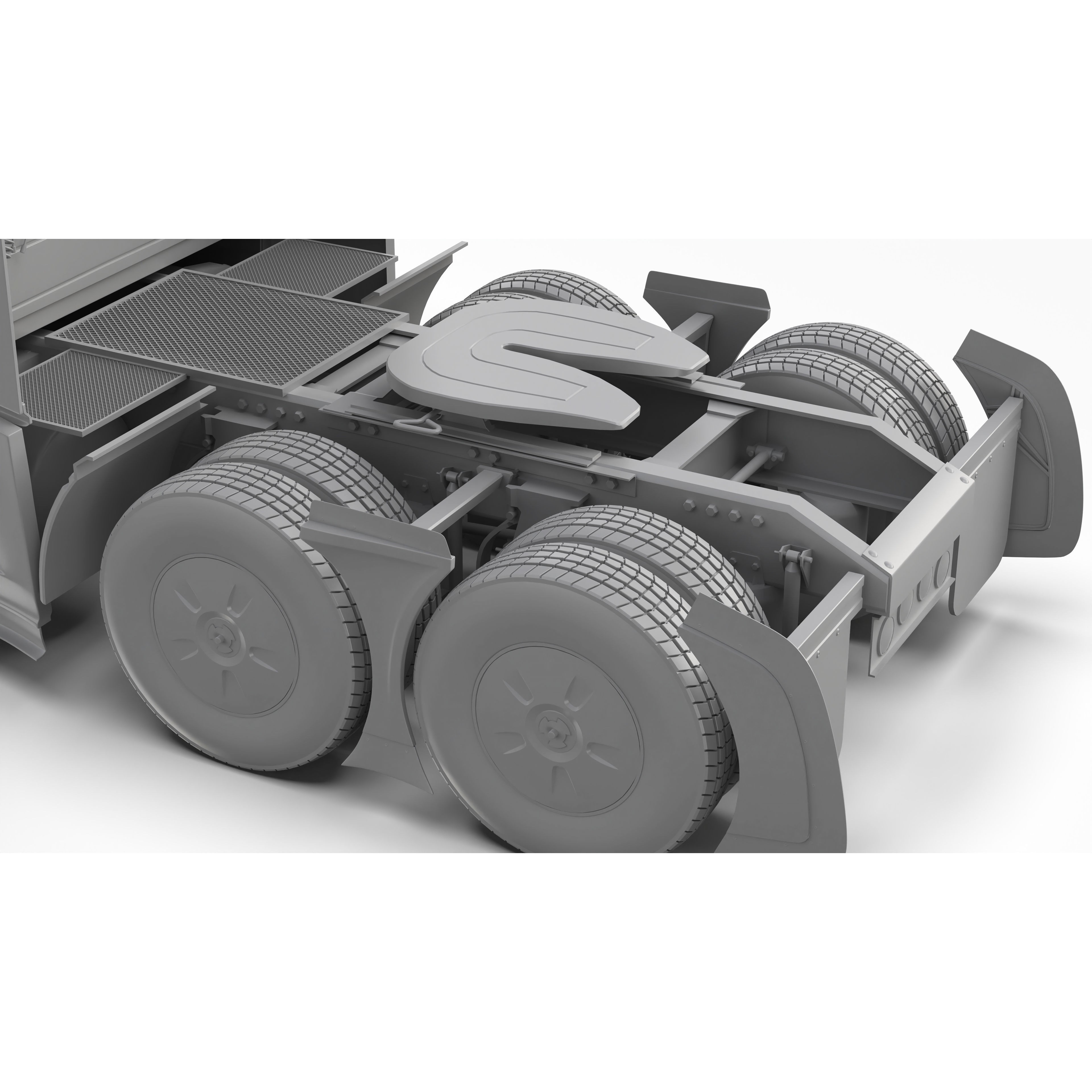 Freightliner Cascadia 2017 - Present HQ Interior 3D Model - View 25