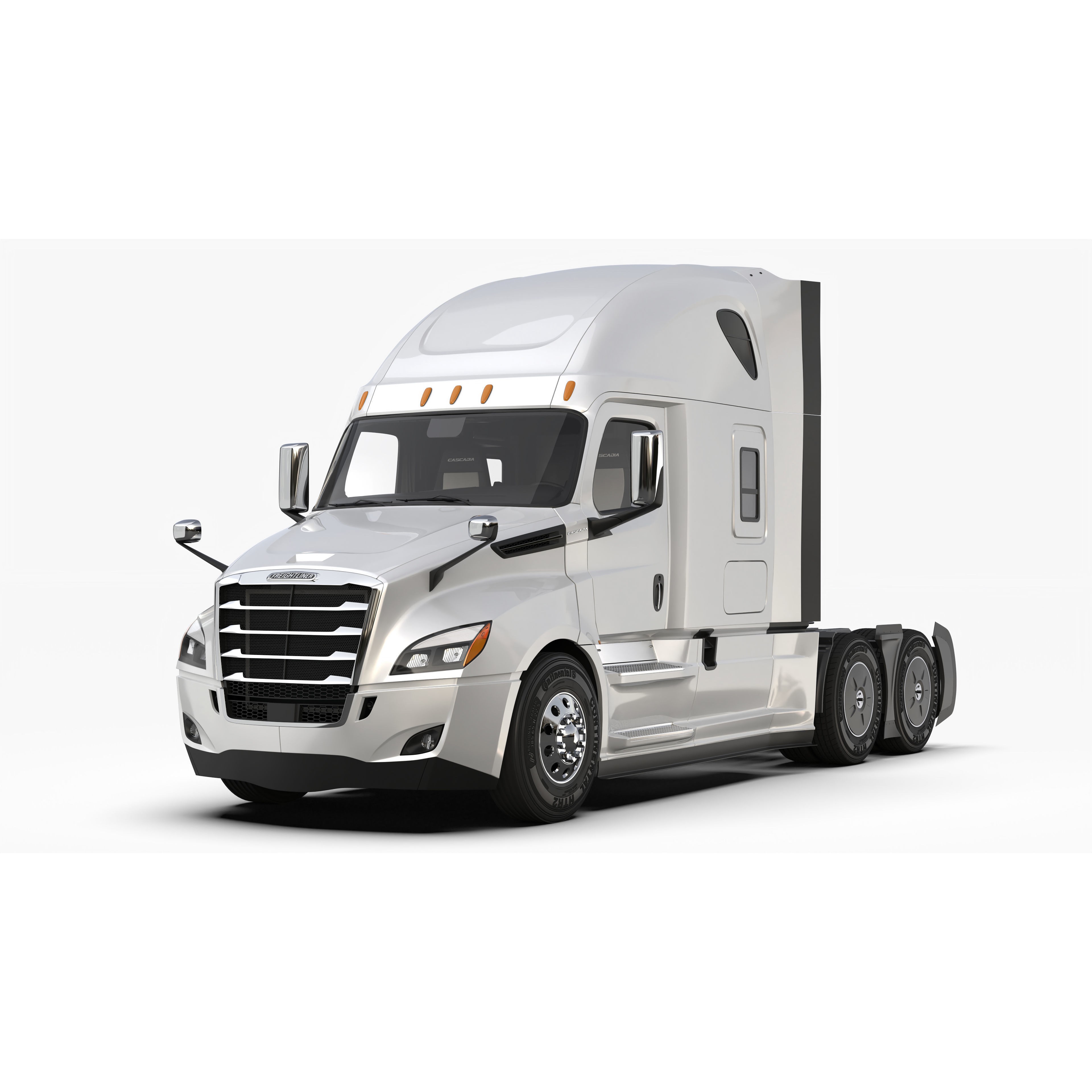 Freightliner Cascadia 2017 - Present HQ Interior 3D Model - View 4