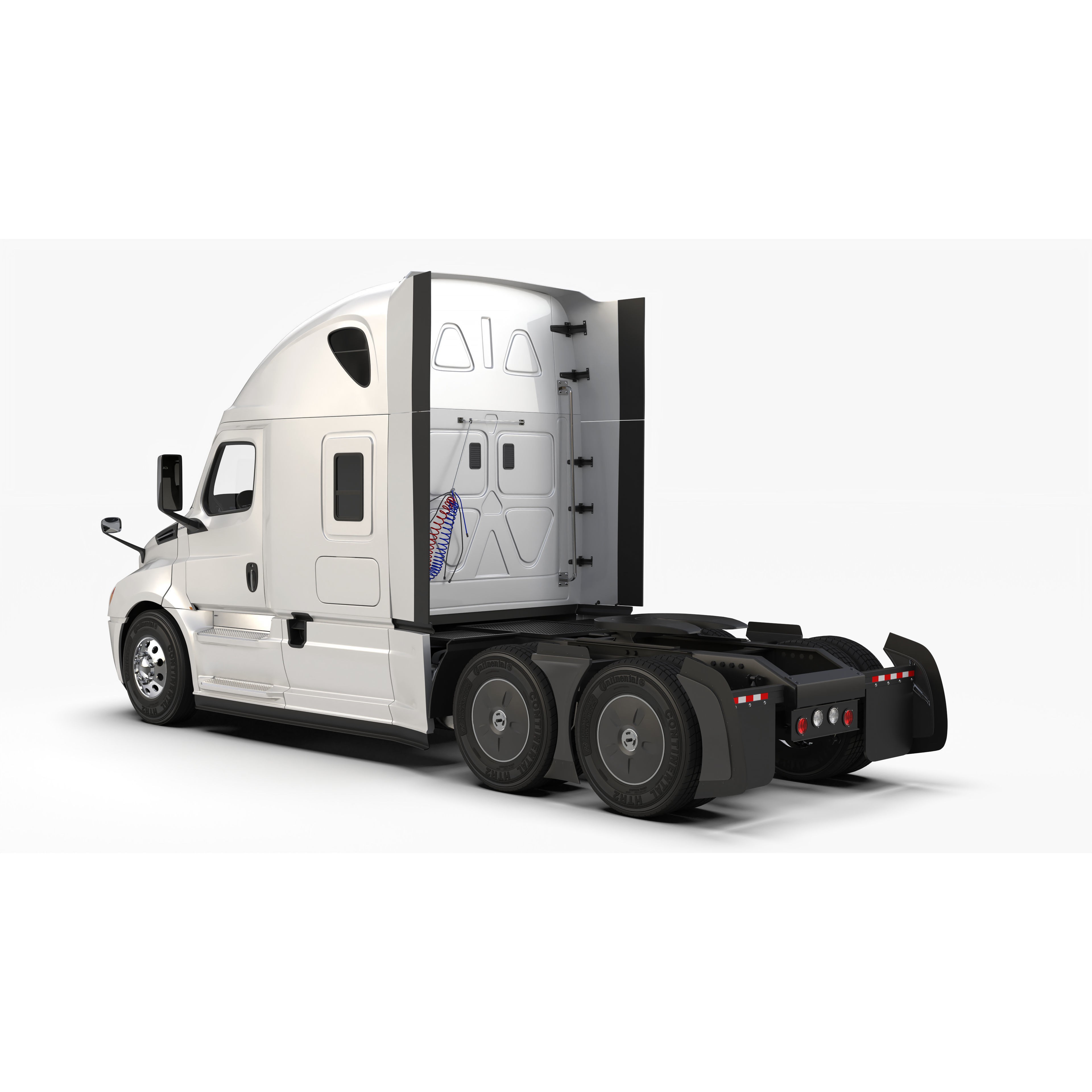 Freightliner Cascadia 2017 - Present HQ Interior 3D Model - View 6