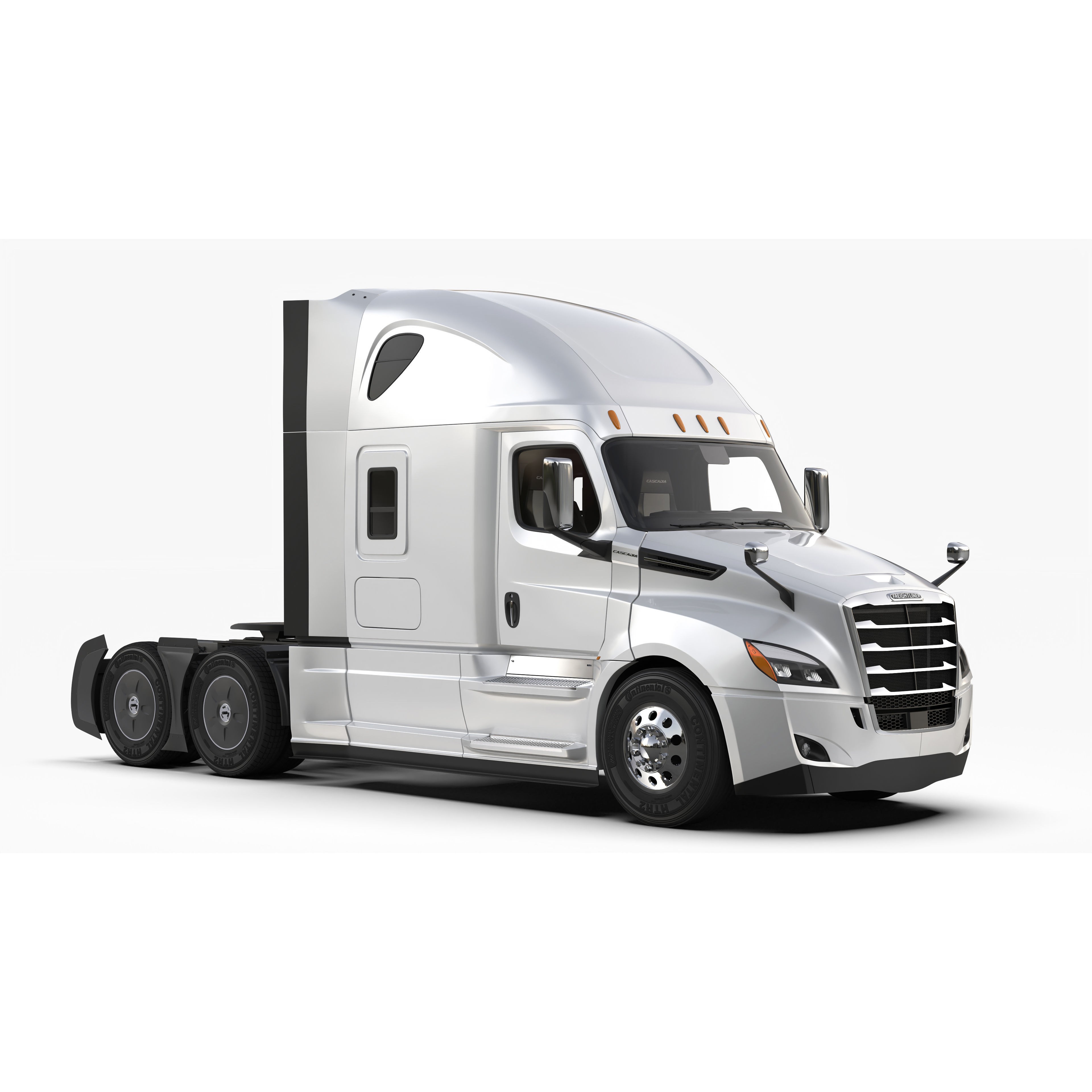 Freightliner Cascadia 2017 - Present HQ Interior 3D Model - View 7