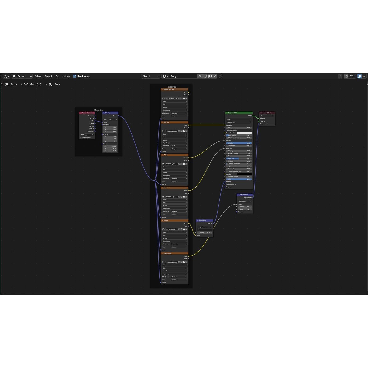 Kenworth W900 Daycab - Low-Poly Game-Ready 3D Model - View 47
