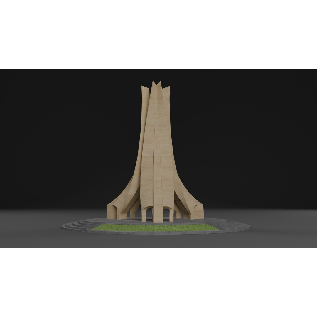 Landmark Architecture Pack 3D Model – Low Poly Game Assets, FBX/OBJ - View 21