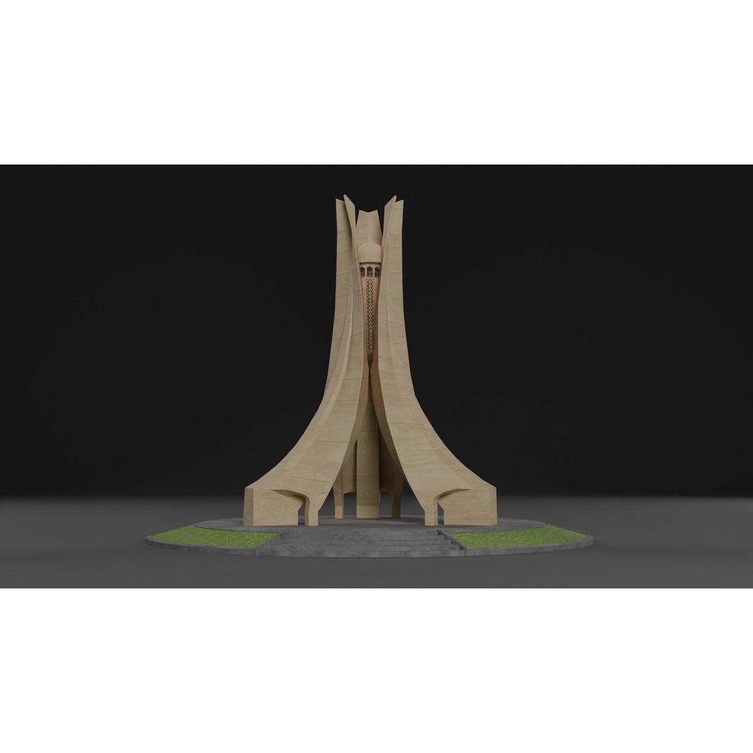 Landmark Architecture Pack 3D Model – Low Poly Game Assets, FBX/OBJ - View 22