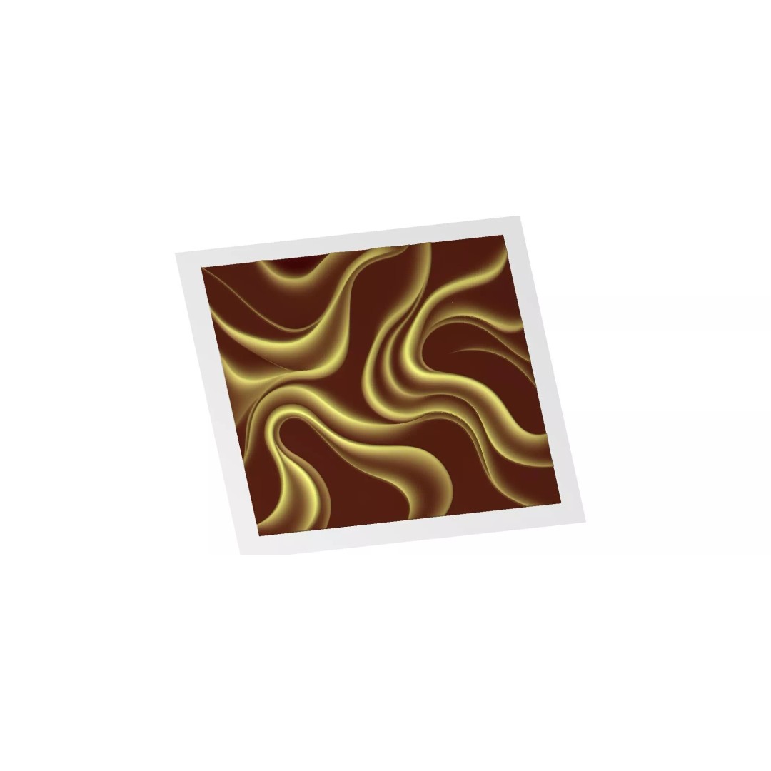 Modern Abstract Organic Wave Decor 3D Model – CNC Ready STL, FBX, OBJ - View 14